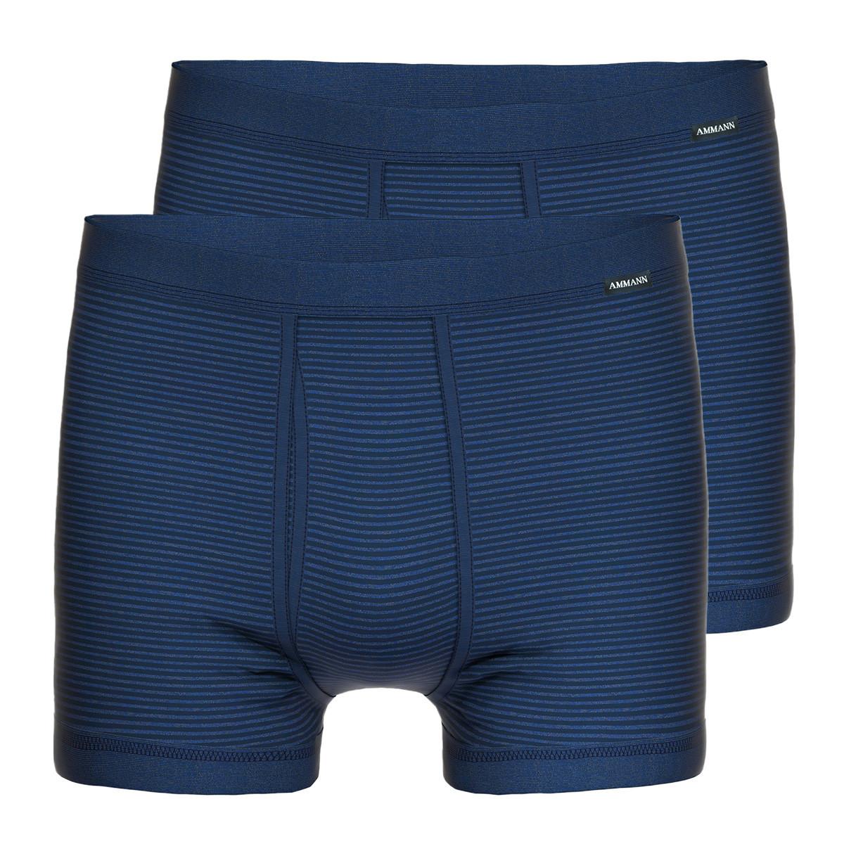 Ammann 2er Pack Jeans Feinripp - Retro-Short / Pant mit Eingriff