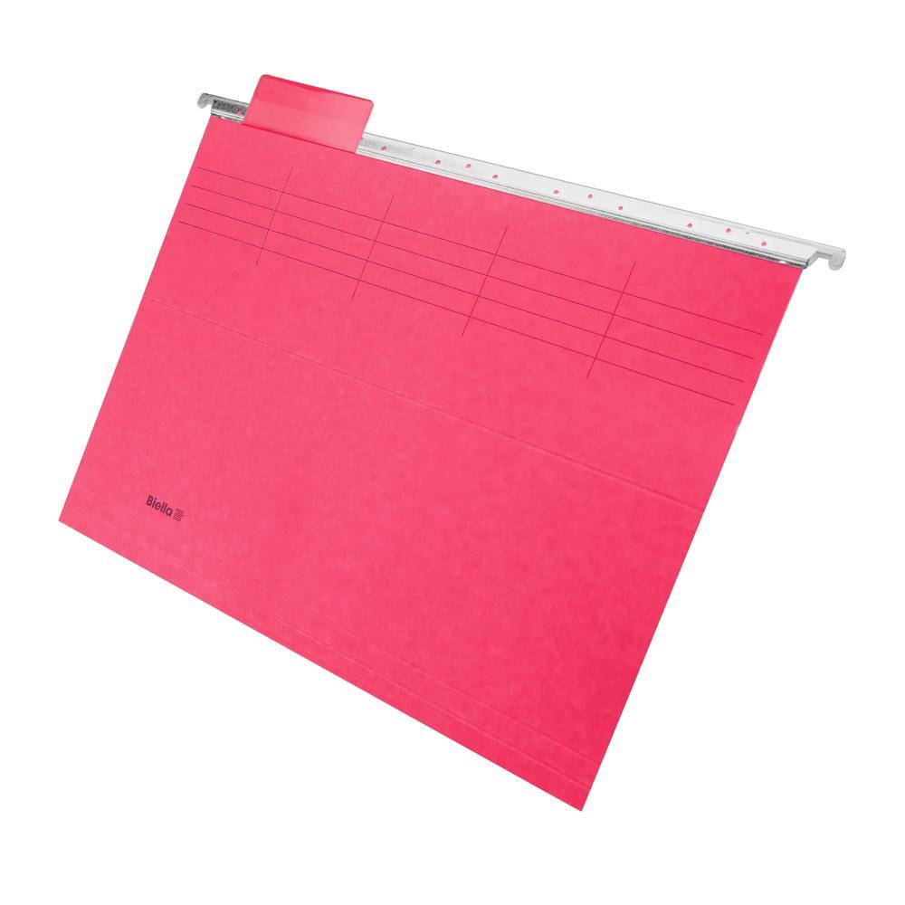 Biella Hängemappen A4, 25 cm, Set zu 5 Stück, inklusive Zubehör