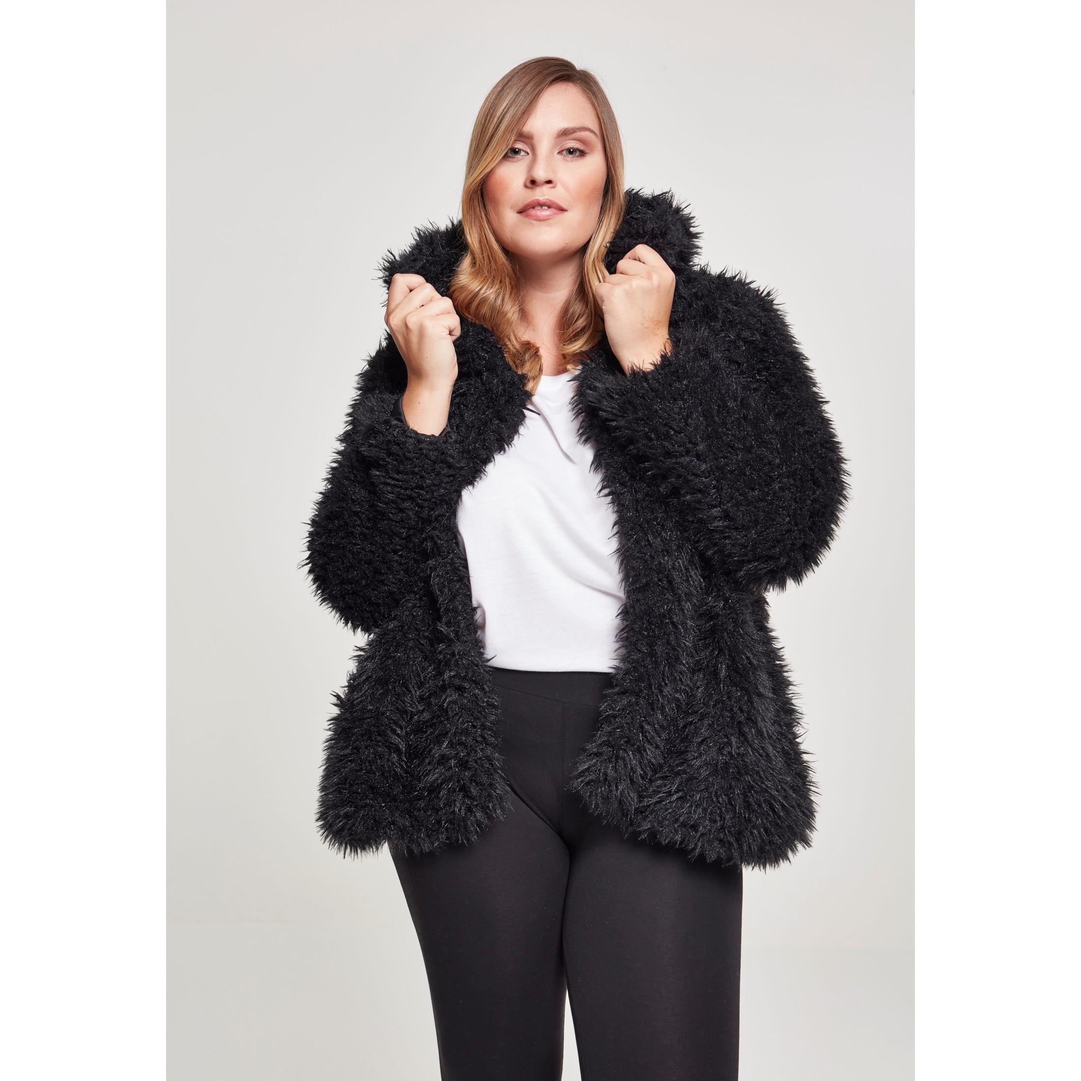 URBAN CLASSICS Urban Classic Teddy GT -Parka mit Kapuze