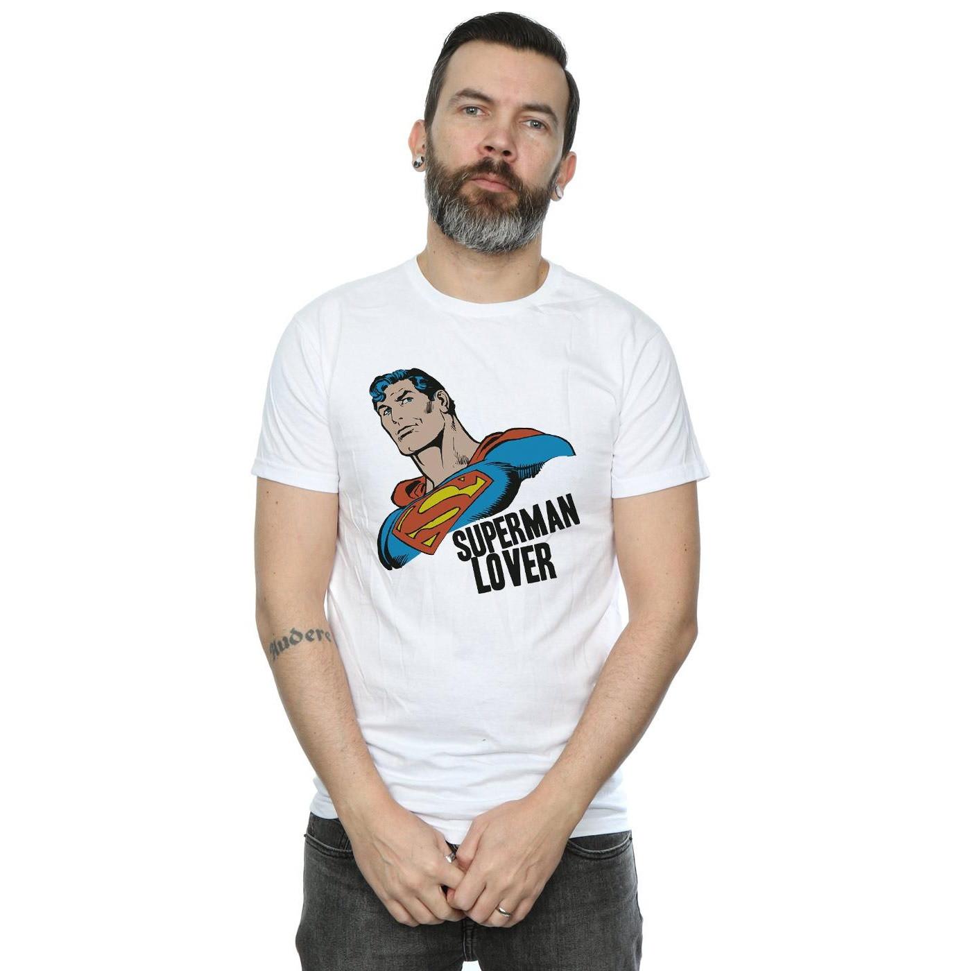 DC COMICS Superman Lover Print T-Shirt