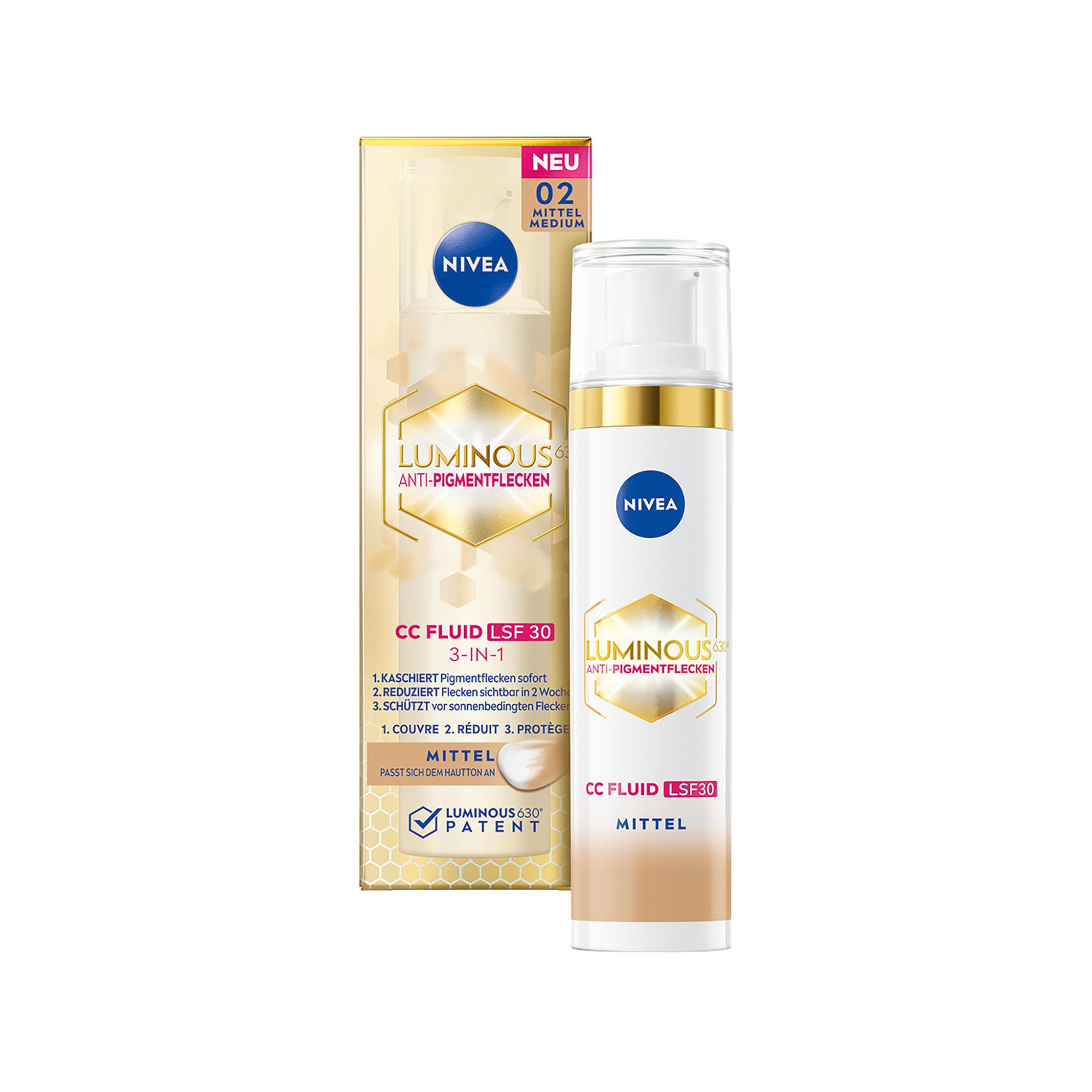 NIVEA Face Cellular Luminous630® 3-in-1 CC Fluid