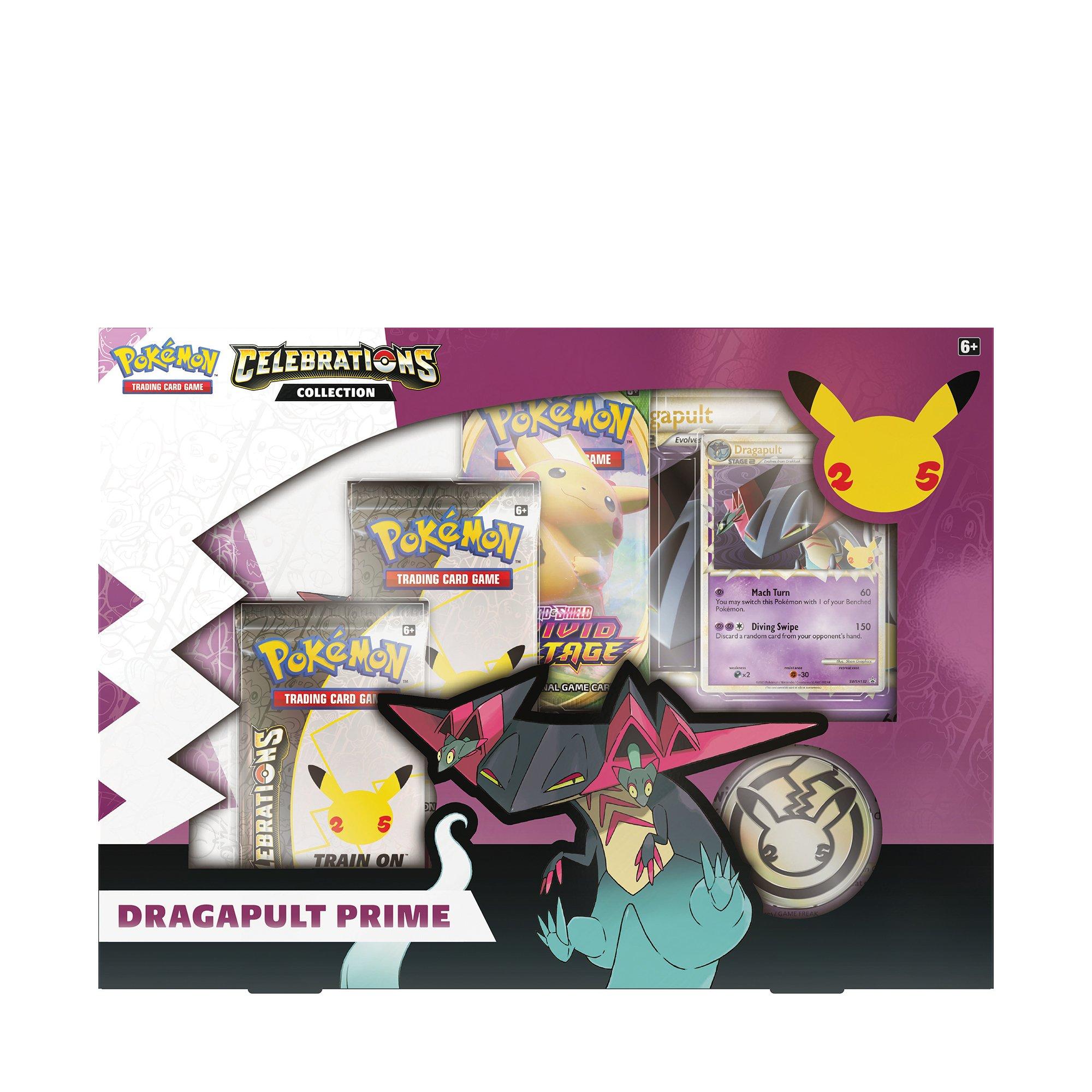 Pokémon Celebrations Dragapult Prime Collection Box