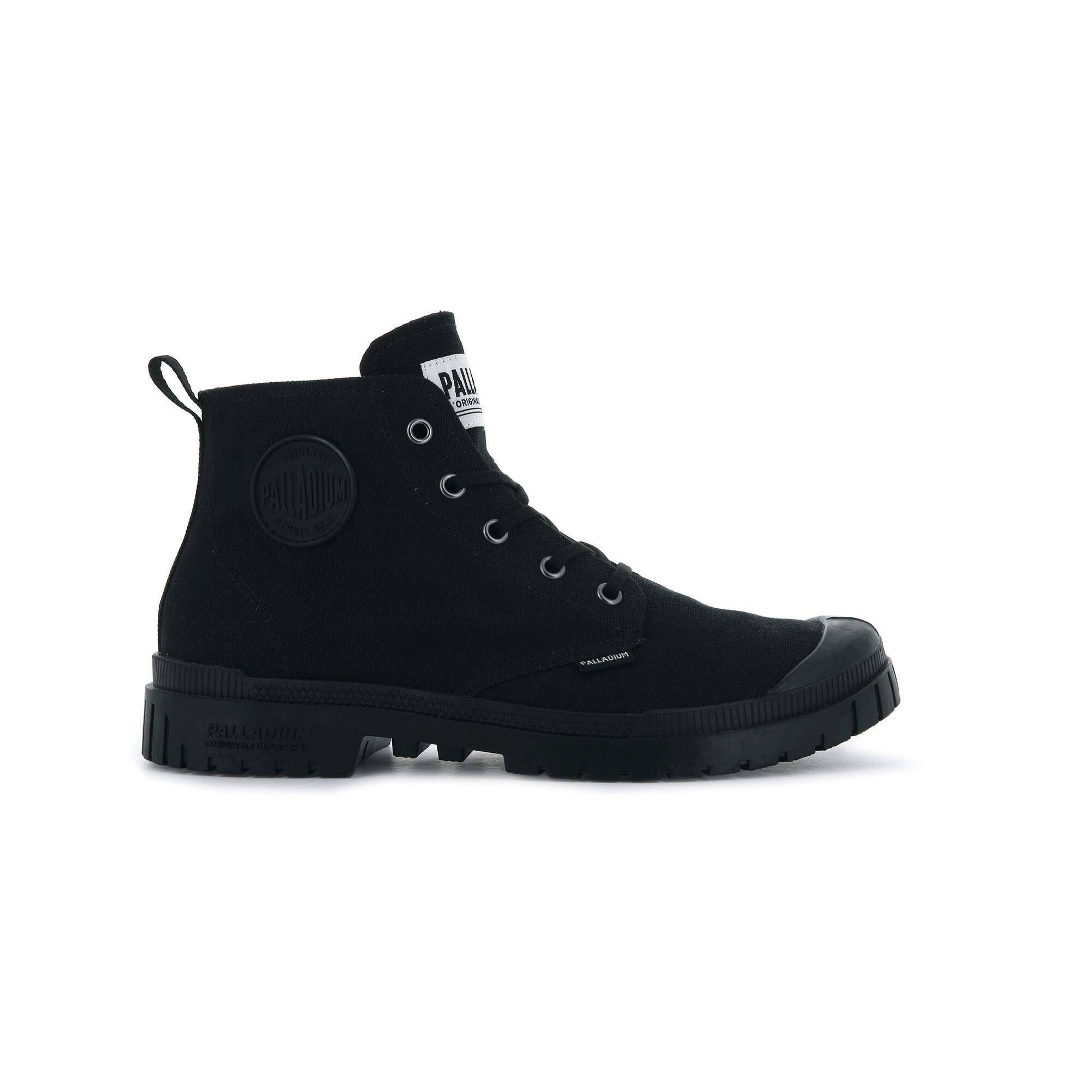 PALLADIUM Ankle Boots aus Leinen Pampa Sp20 Hi