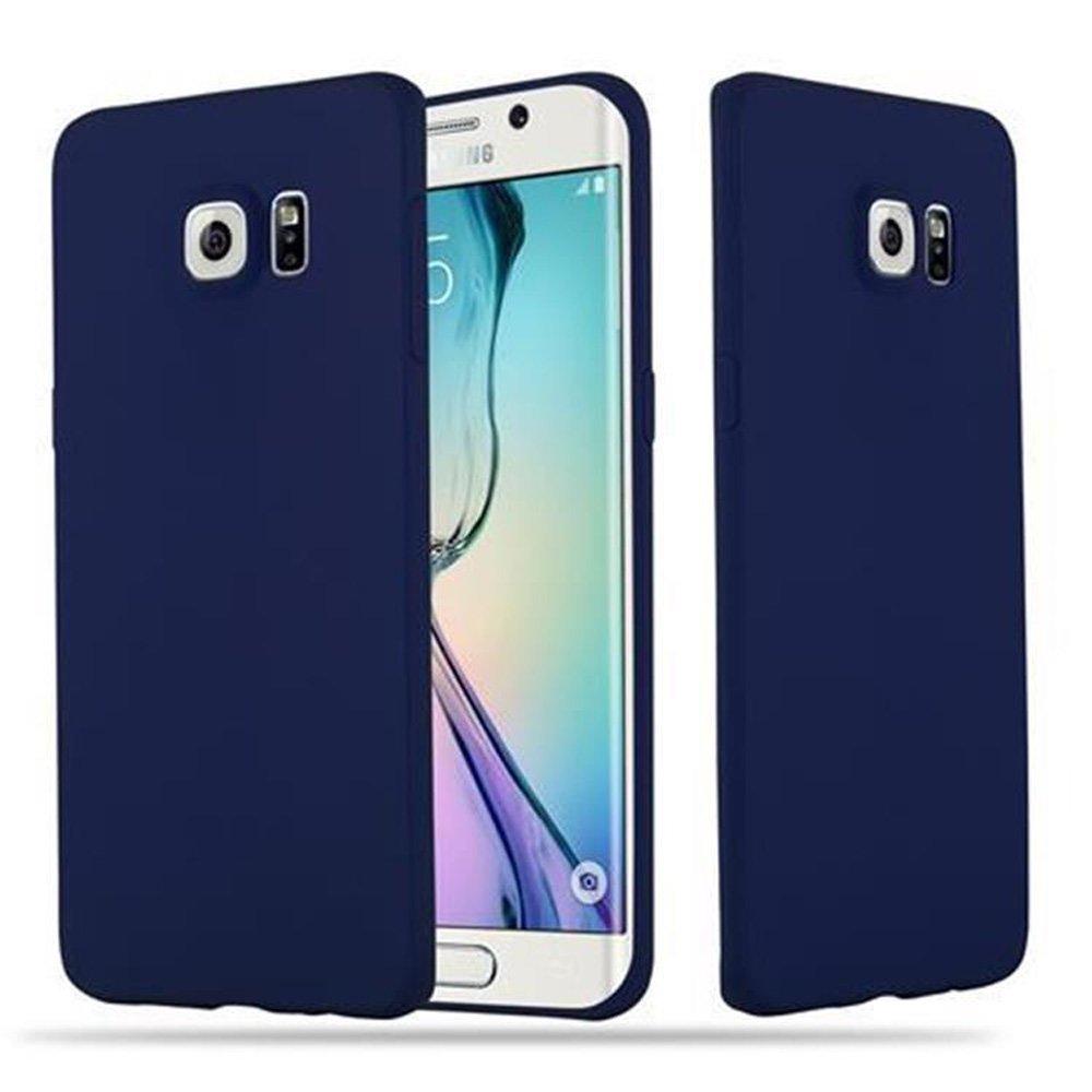 Cadorabo Hülle für Samsung Galaxy S6 EDGE TPU Silikon Candy
