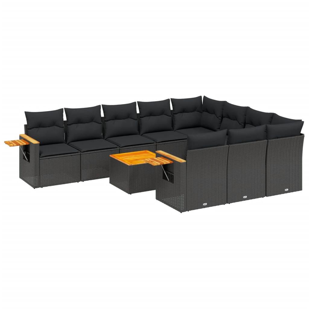 VidaXL Garten sofagarnitur poly-rattan