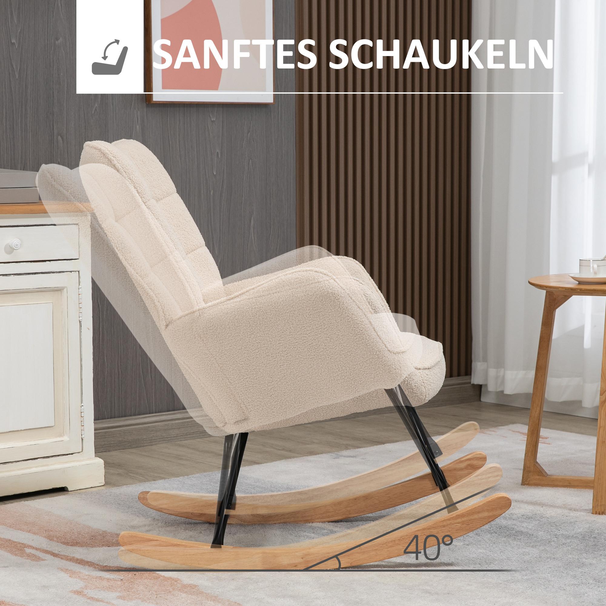 HOMCOM Schaukelstuhl