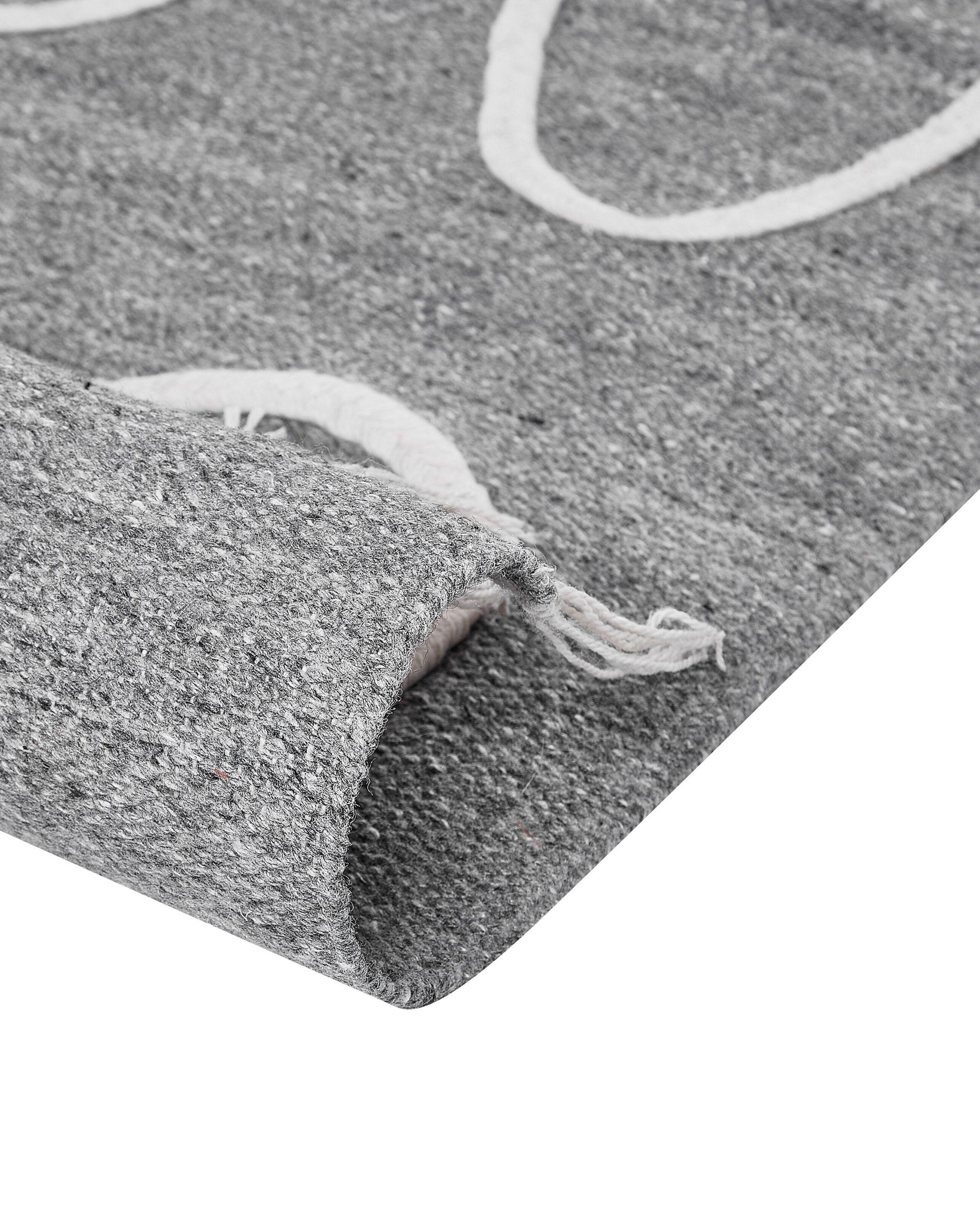 Beliani Outdoorteppich aus Polyester Boho YAVU
