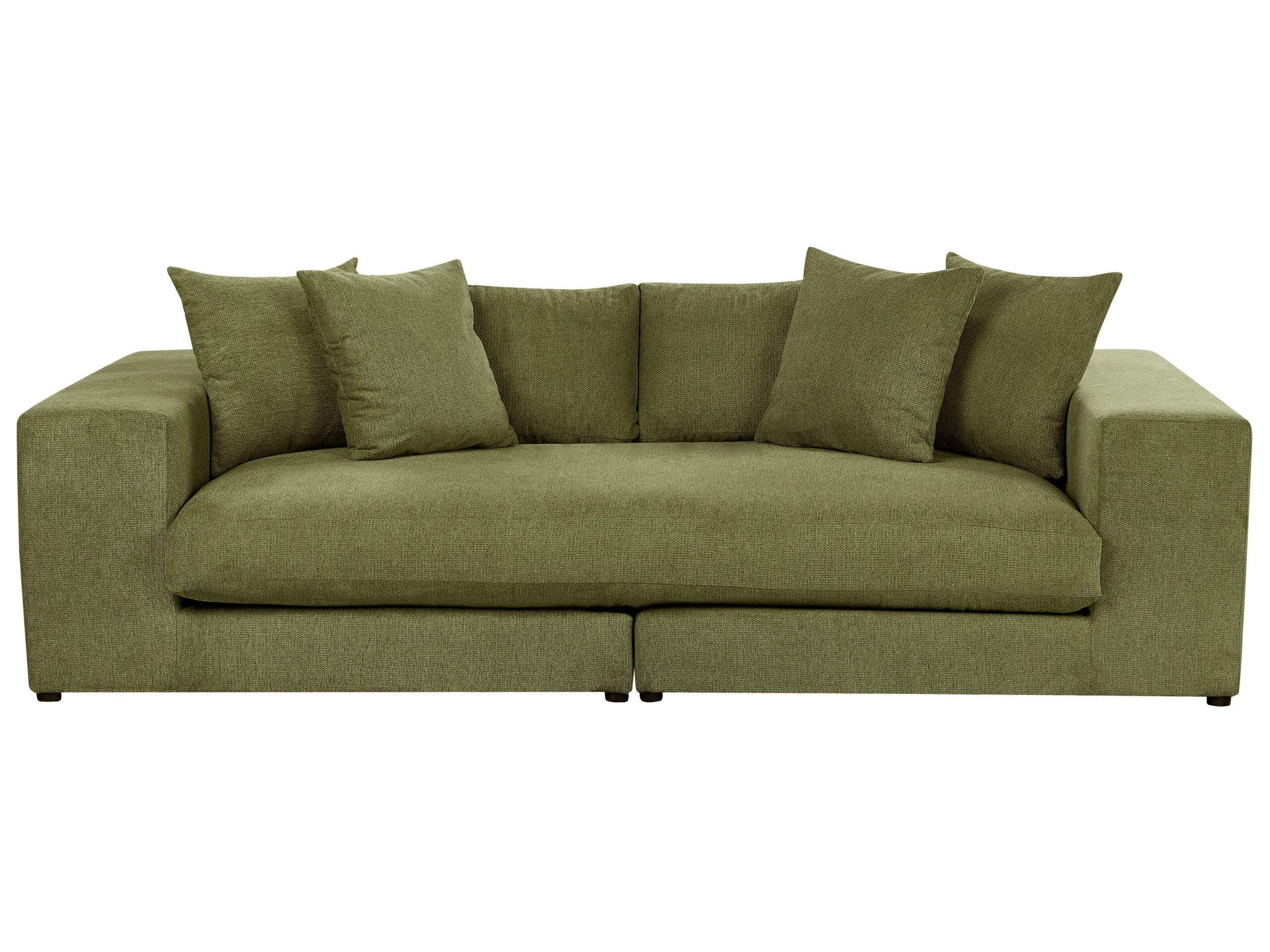 Beliani 3 Sitzer Sofa aus Polyester Modern GLORVIKA