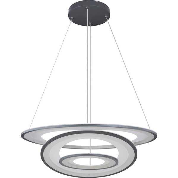 mutoni Hängeleuchte Torrelle Metall graphit 1xLED