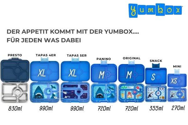 Yumbox Yumbox Tapas XL 5C Capri Pink Bon Appetit Znüni Lunchbox