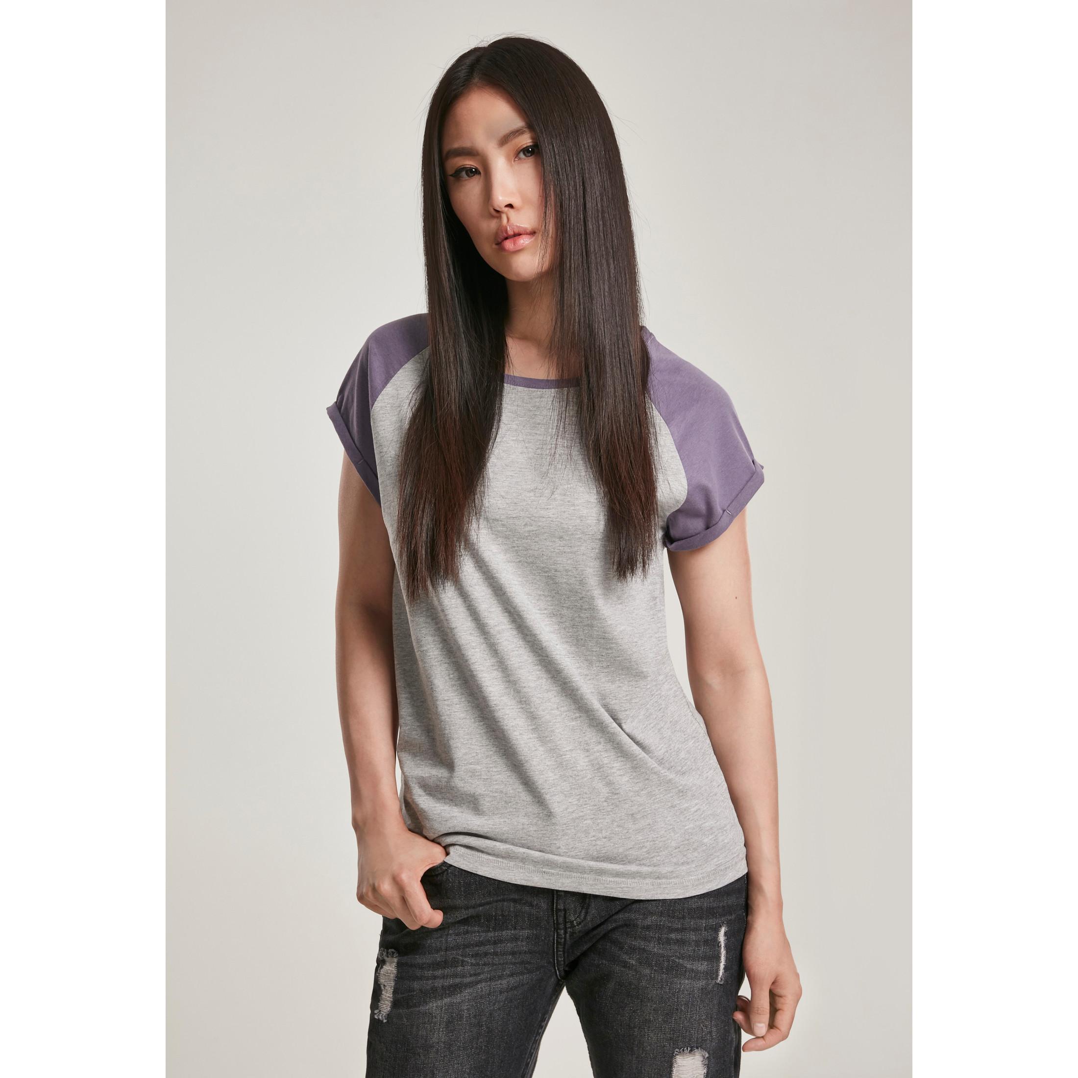 URBAN CLASSICS Kontrast Raglan T-Shirt