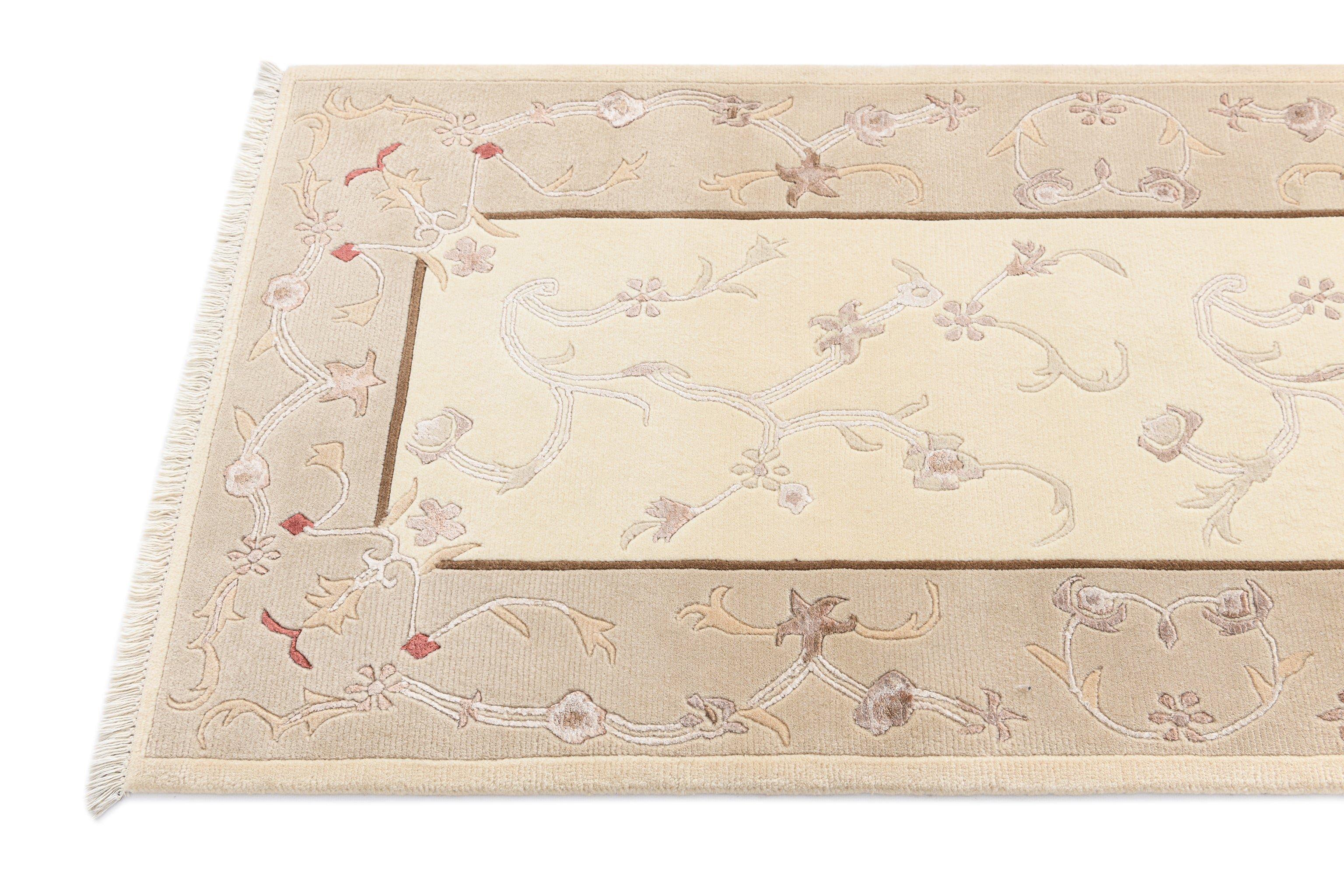 VIDAL Handgemachter Teppich Darya-Indian