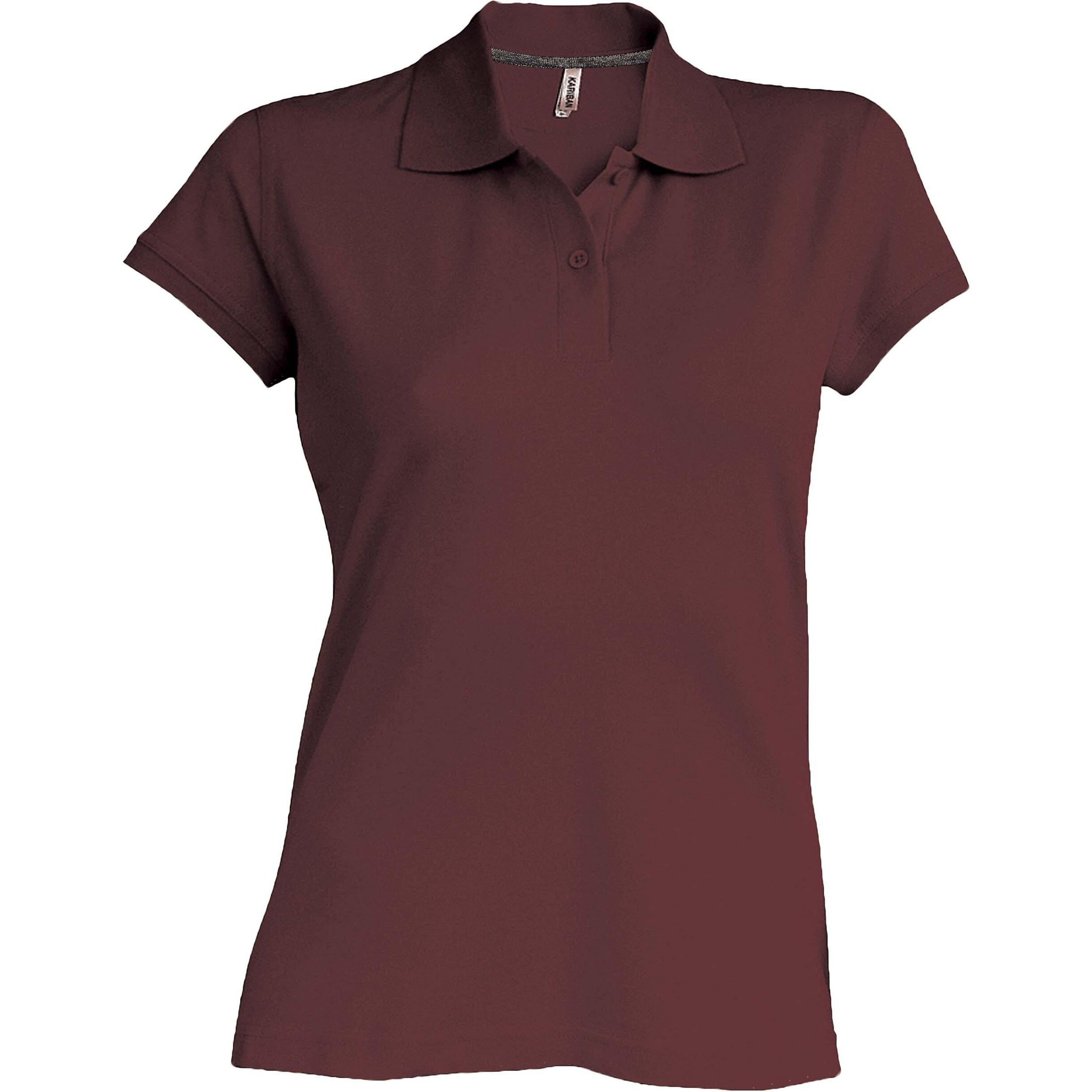 Kariban Damen Kurzarm Poloshirt