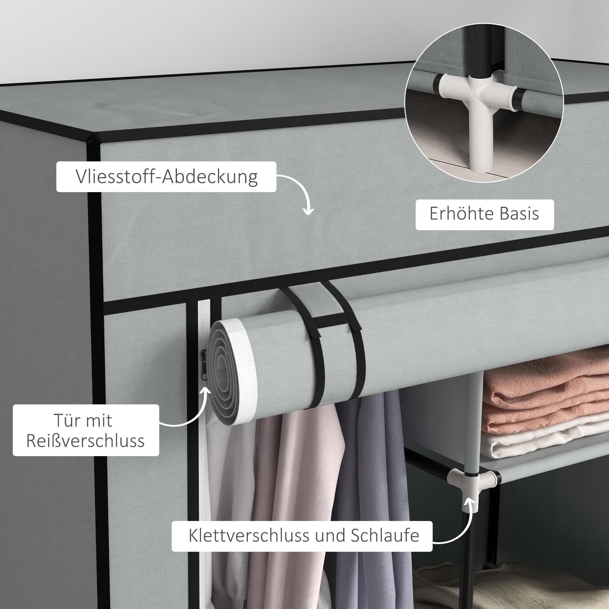 HOMCOM Stoffschrank