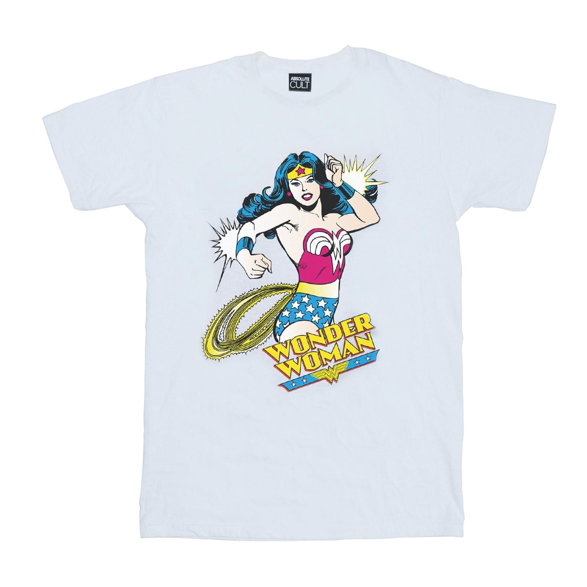 Wonder Woman Wonder Woman Lasso Logo Print T-Shirt