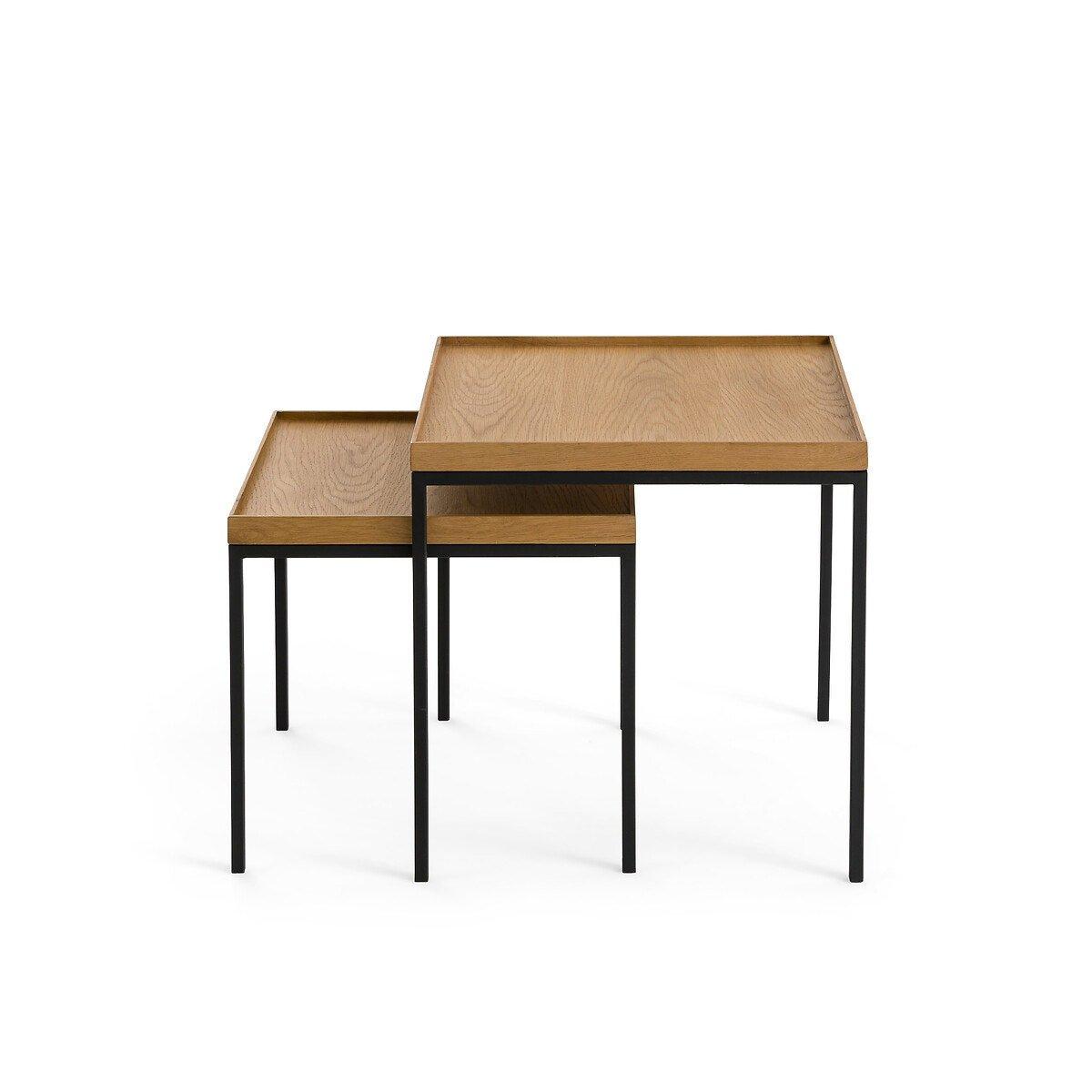 La Redoute Intérieurs 2er-Set Satz-Couchtische Joga