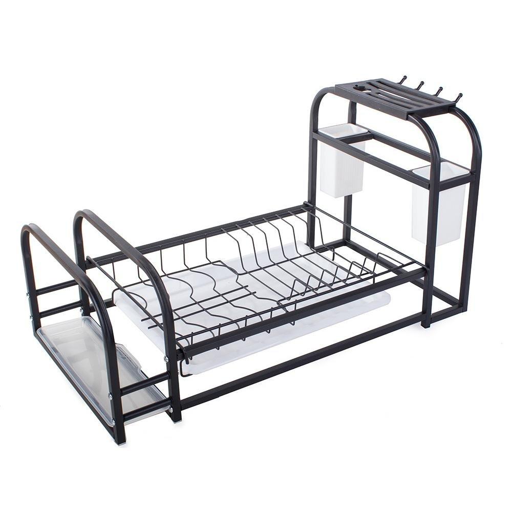 Northio Disk-Rack mit Tropfschale und Ablage -