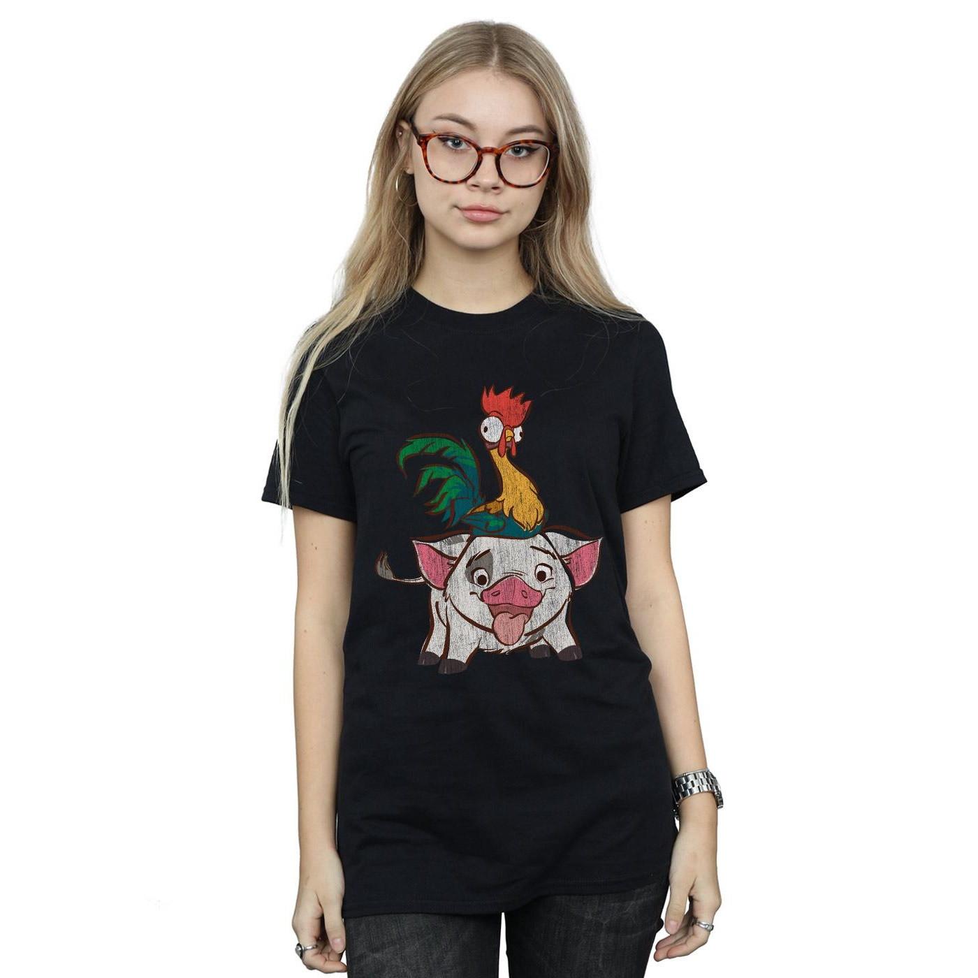 Disney Moana Hei Hei und Pua T-Shirt