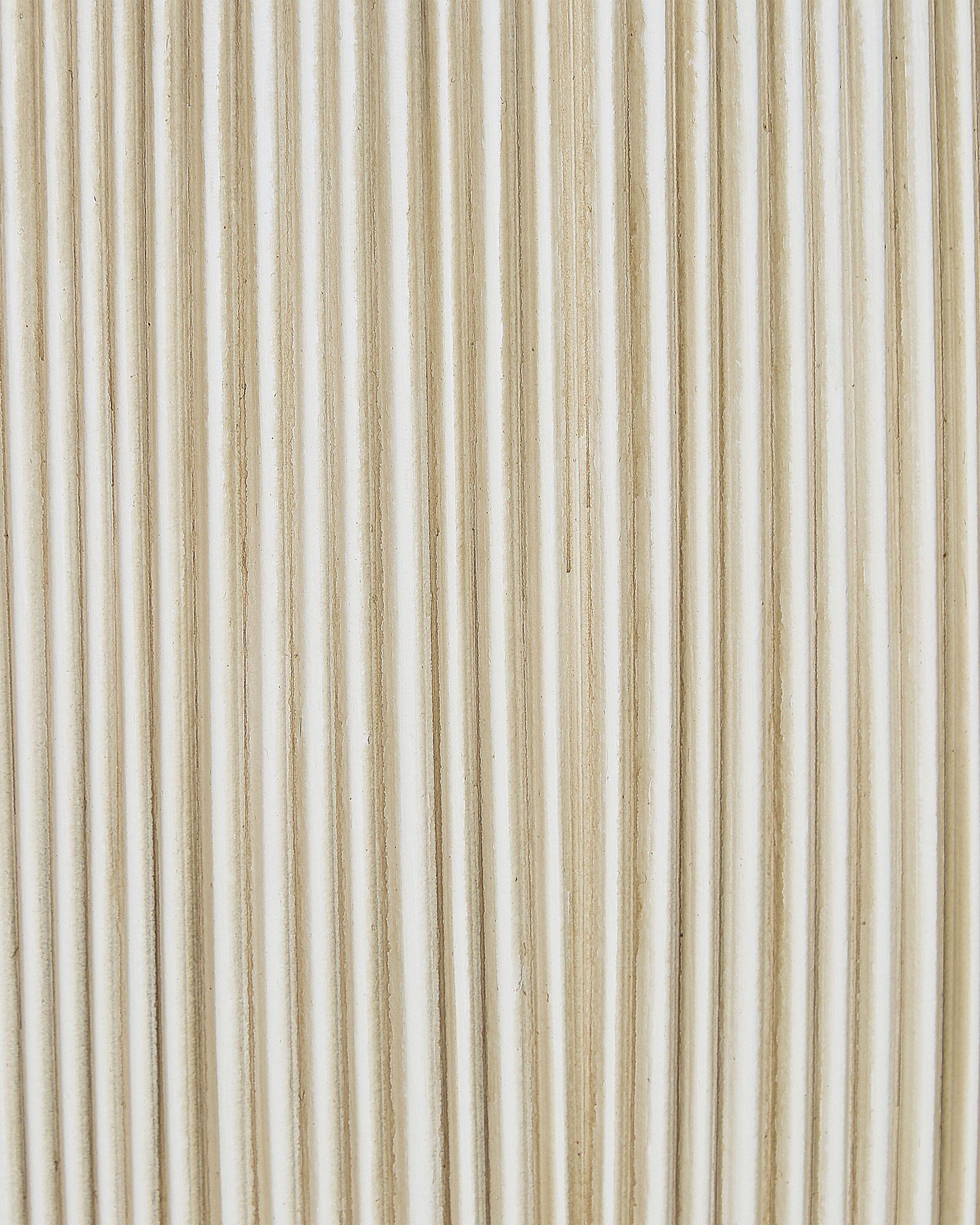 Beliani Blumenkübel aus Kunstharz Skandinavisch CHIOS