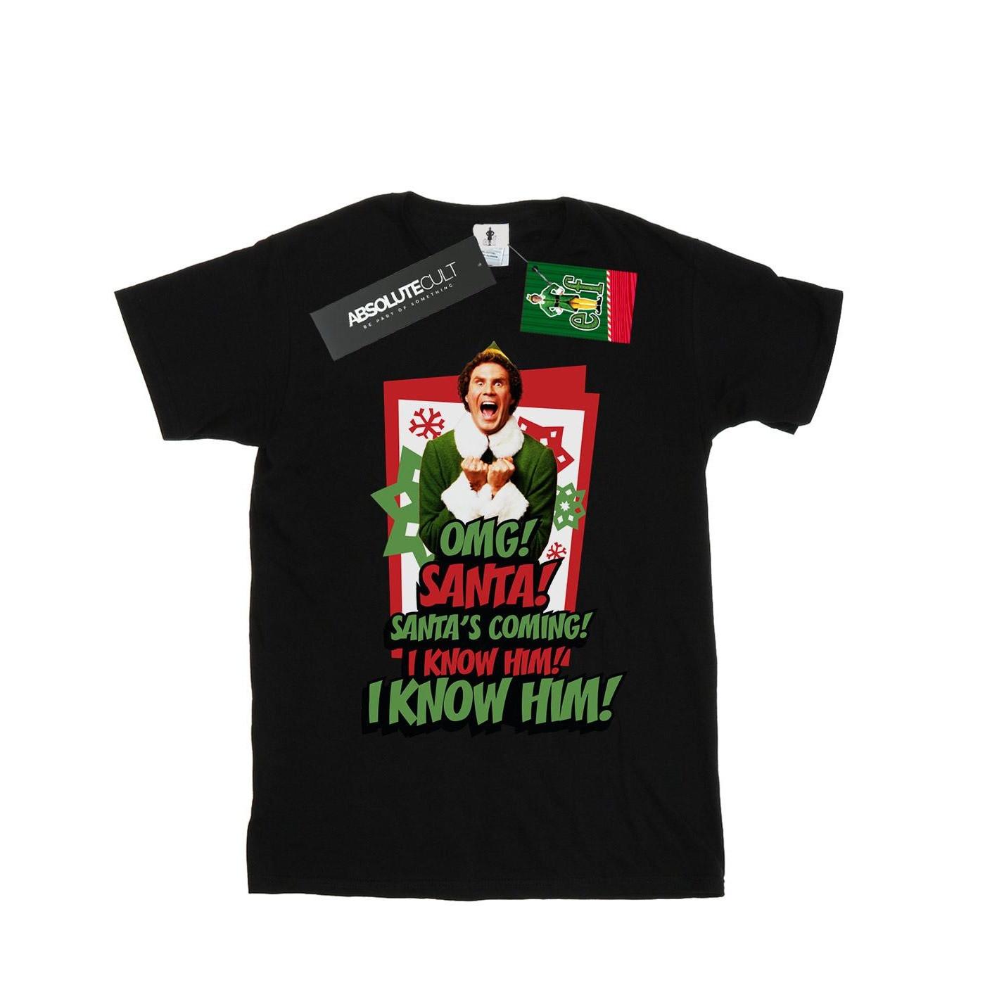 Elf OMG Santa TShirt