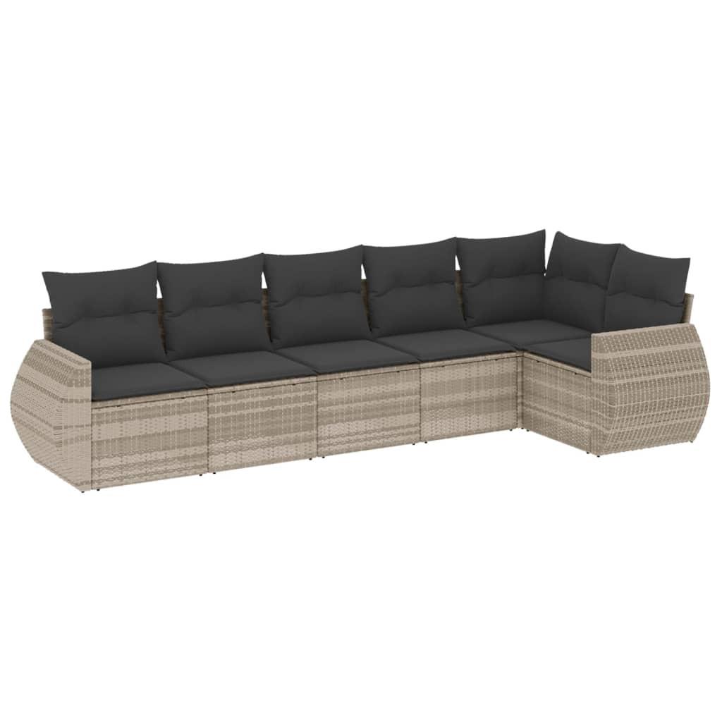 VidaXL Garten sofagarnitur poly-rattan