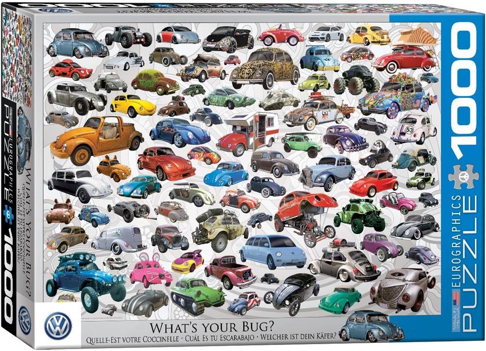 Eurographics puzzle VW Beetle Welcher ist dein Käfer? 1000 Teile