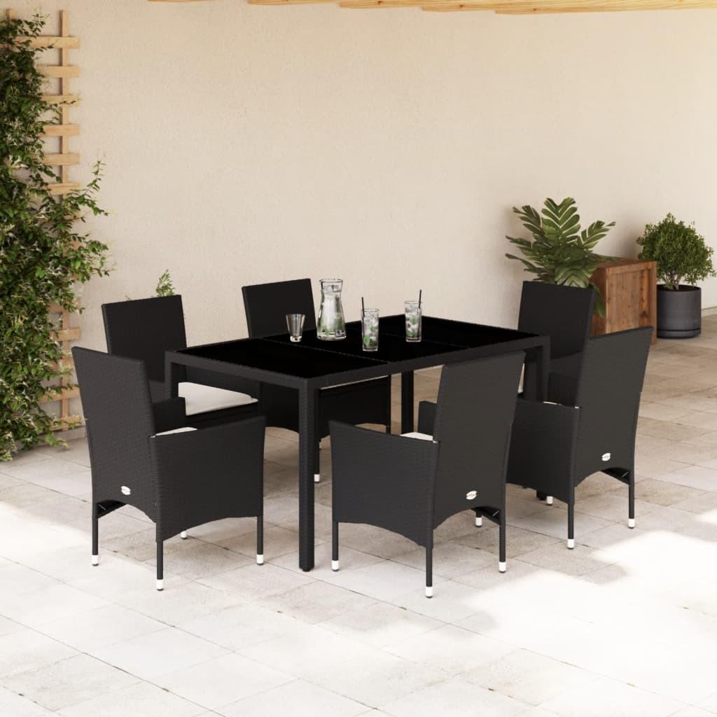 VidaXL Garten essgruppe poly-rattan
