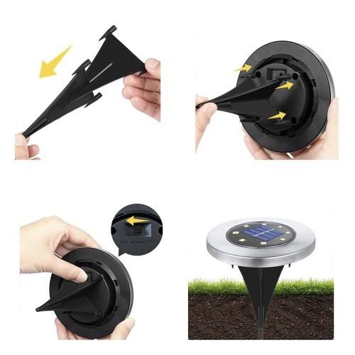 Gardlov Solar-Gartenleuchten - 12 Stk. Gardlov 24001