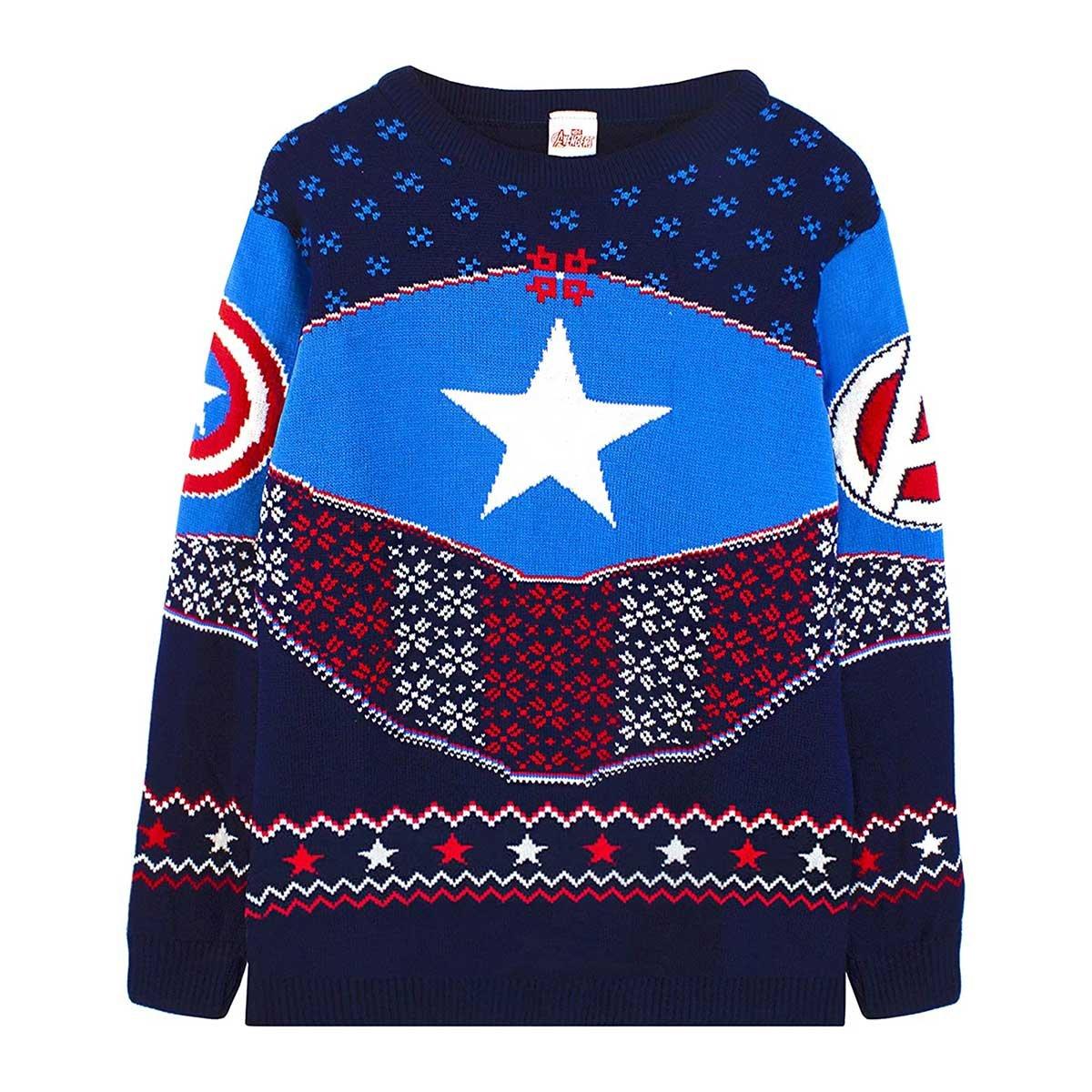 CAPTAIN AMERICA Sweatshirt  weihnachtliches Design