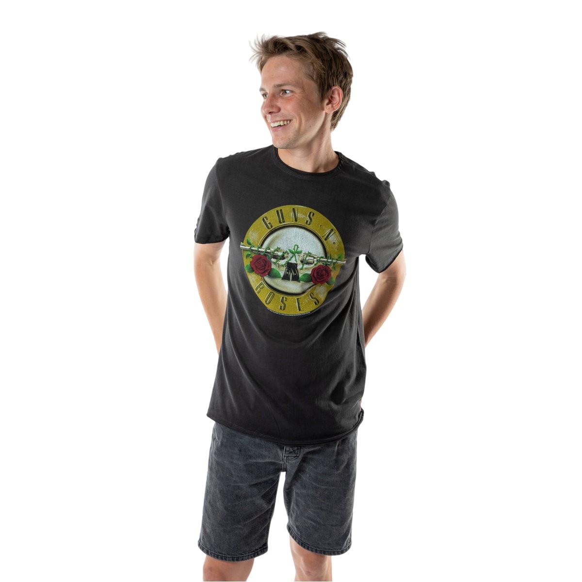 Amplified Logo Kurzarm T-Shirt