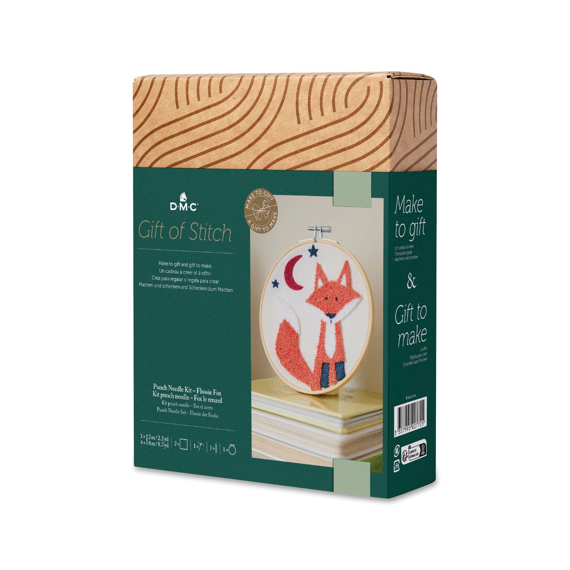 DMC Punch Needle Set Fuchs Flossie