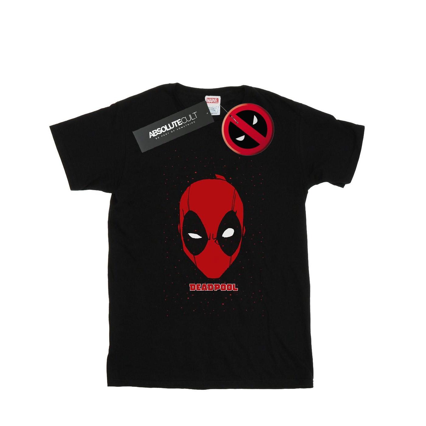 MARVEL Deadpool Head Logo T-Shirt
