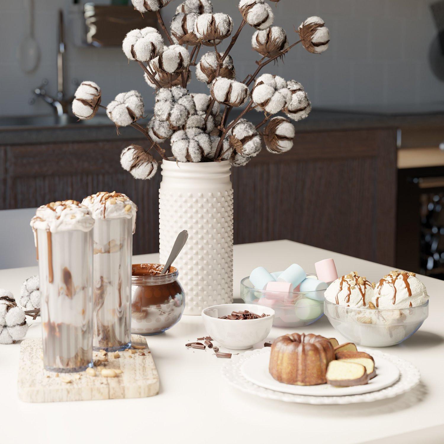 Northio Dessertschalen Glas 6er-Pack