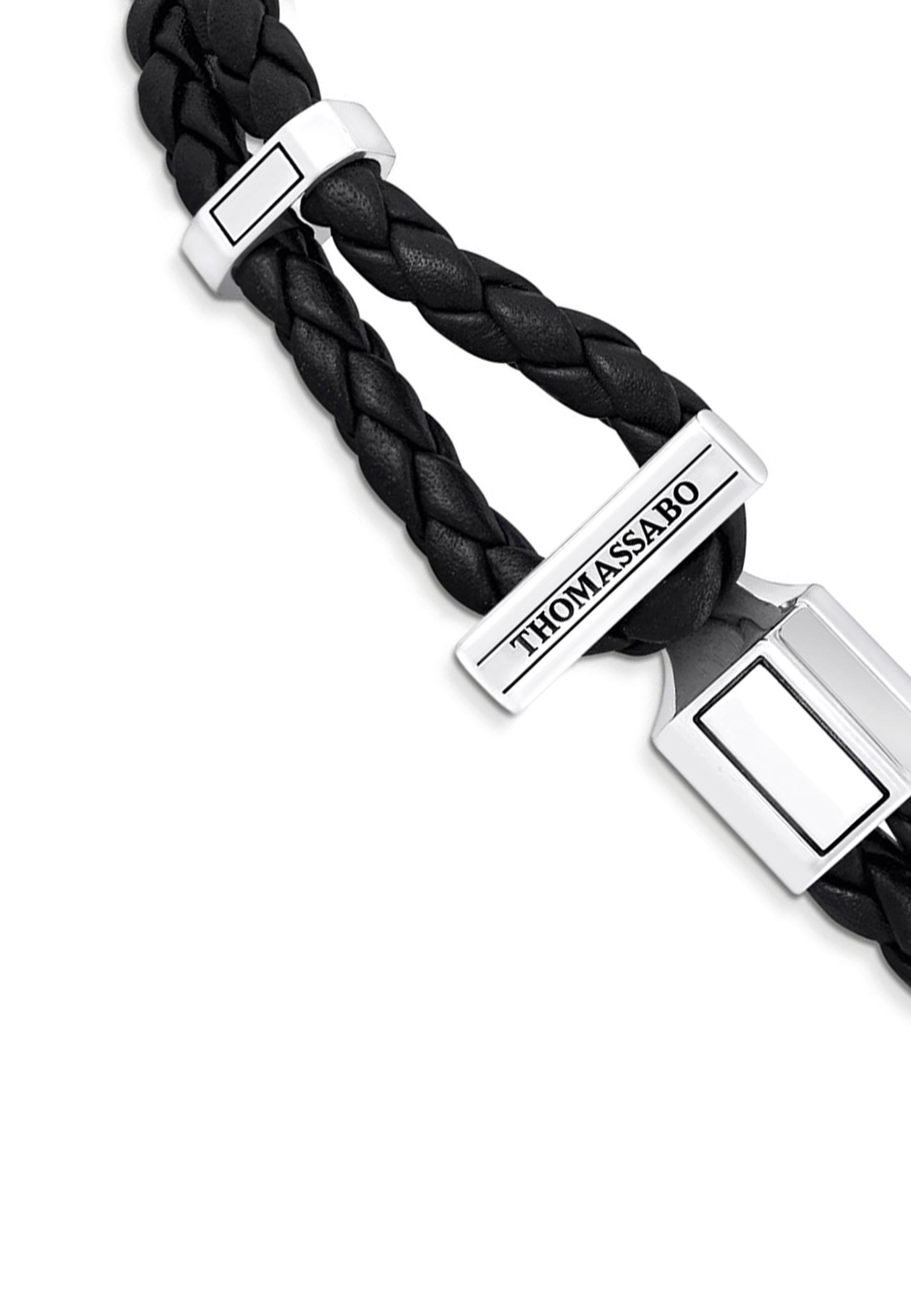 Thomas Sabo Armband Doppelt Geflochtenes Leder