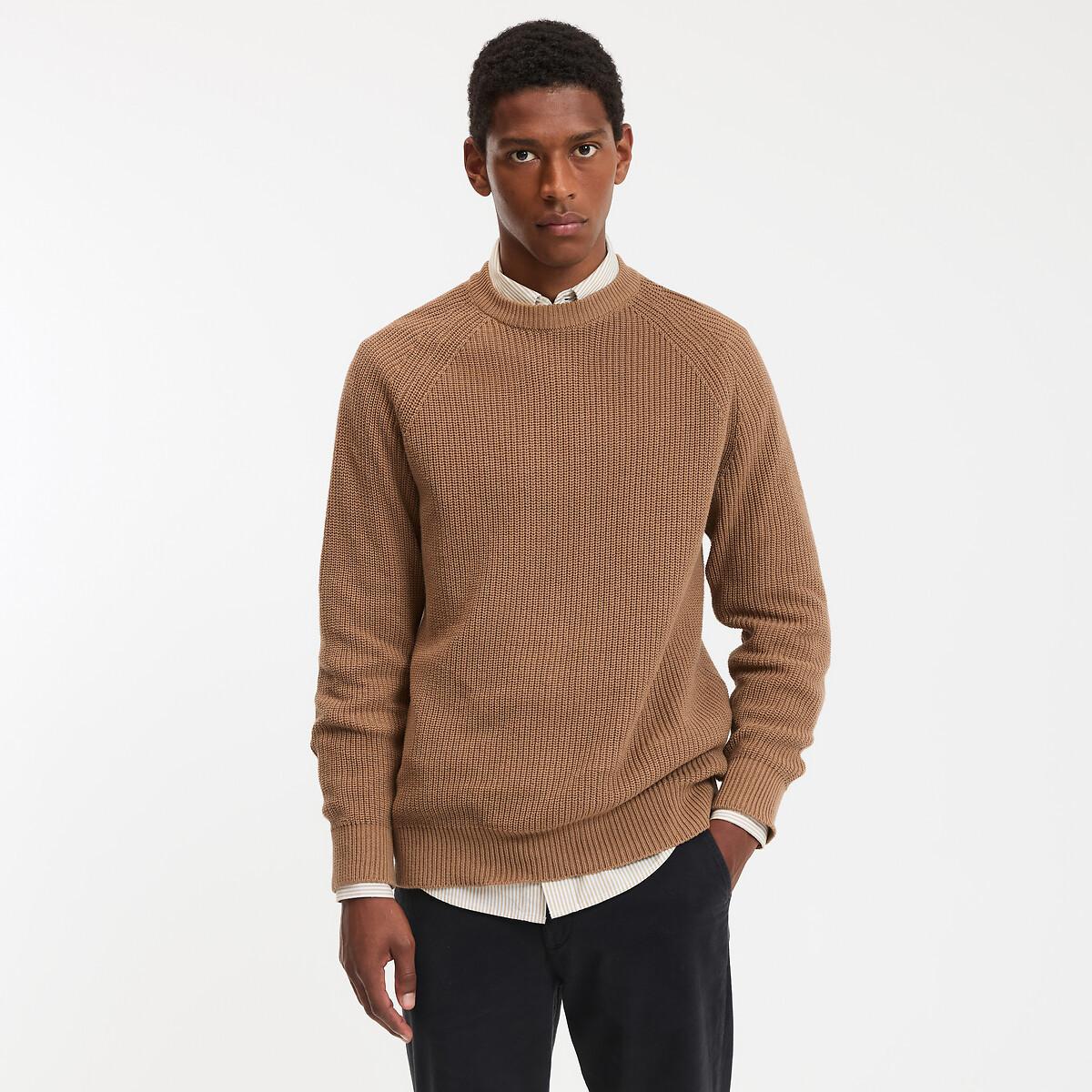 La Redoute Collections Signature Strickpullover aus Baumwolle