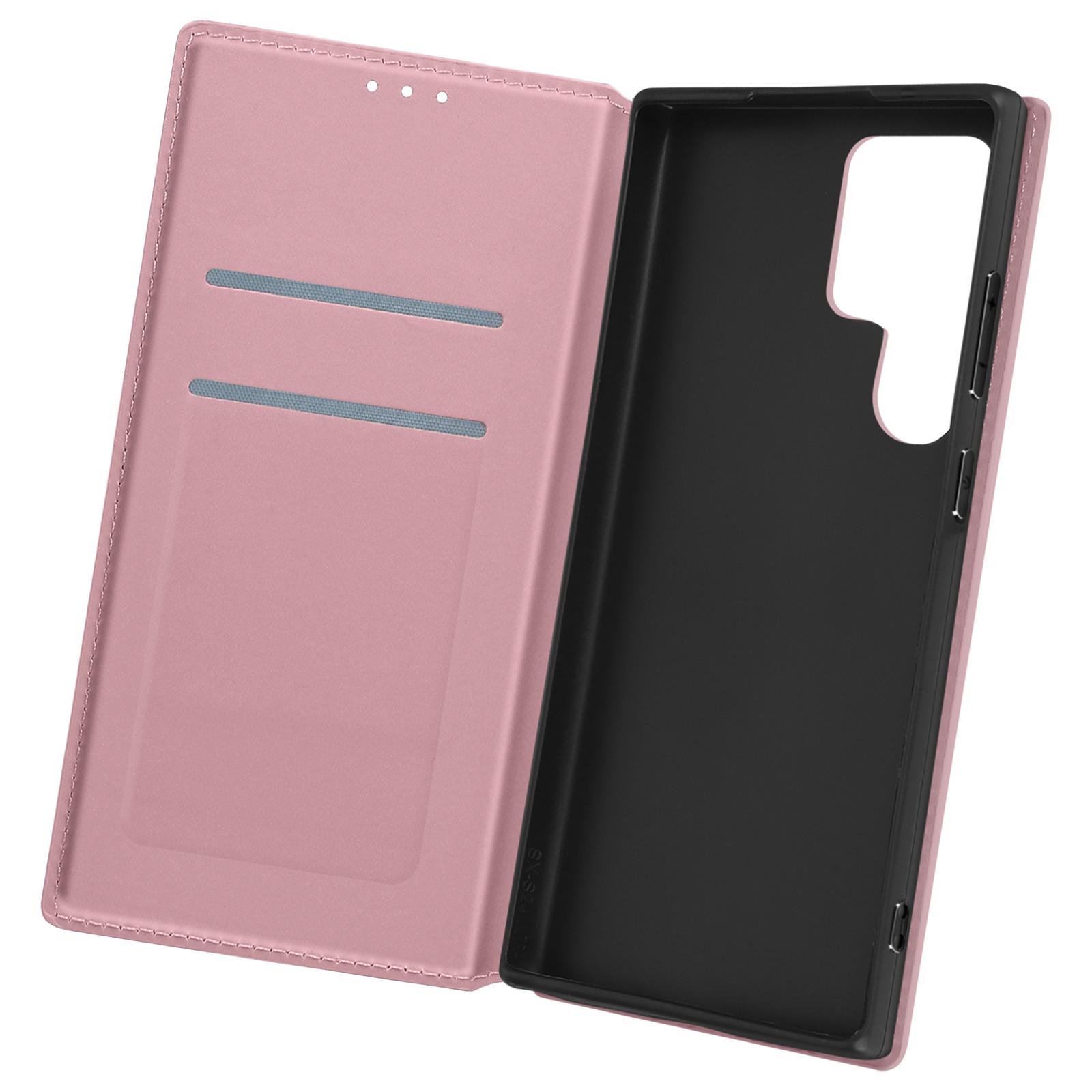 Avizar Classic Cover Samsung S24 Ultra Rosegold