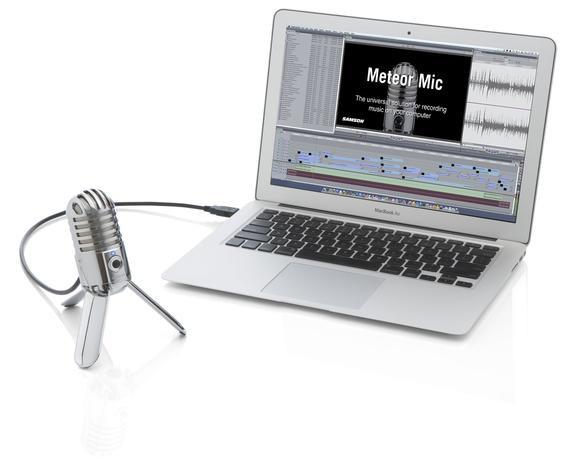 SAMSON SAMSON Meteor USB Microphone chrome SAMTR Studio Condenser Micro