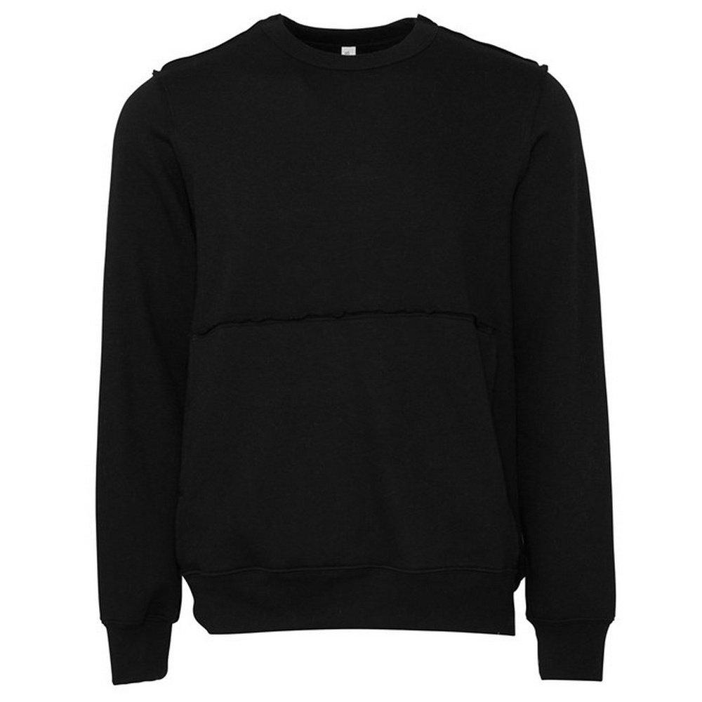 Bella + Canvas Pullover, Rohe Nähte