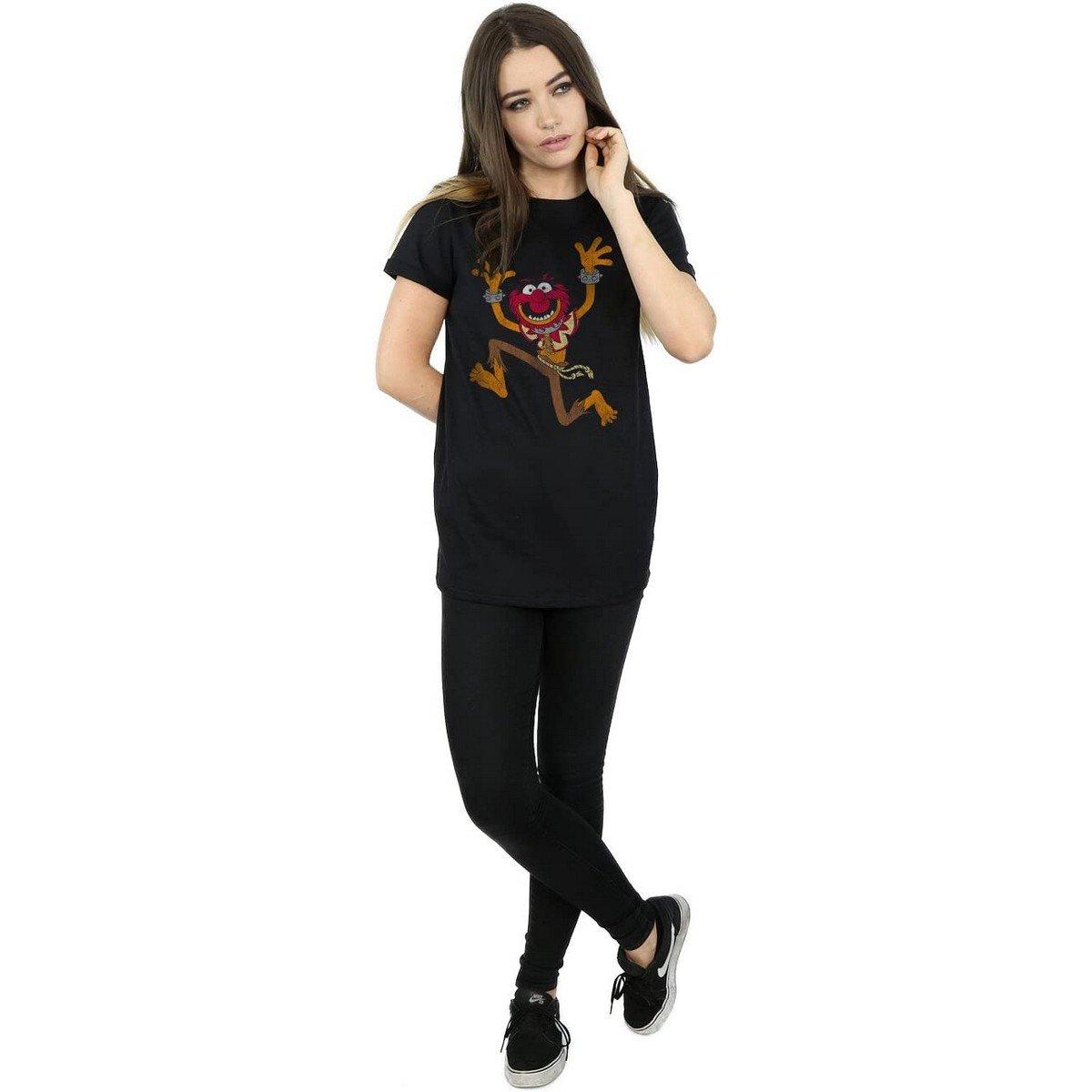 The Muppets The Muppets Animal Print Loose Fit T-Shirt