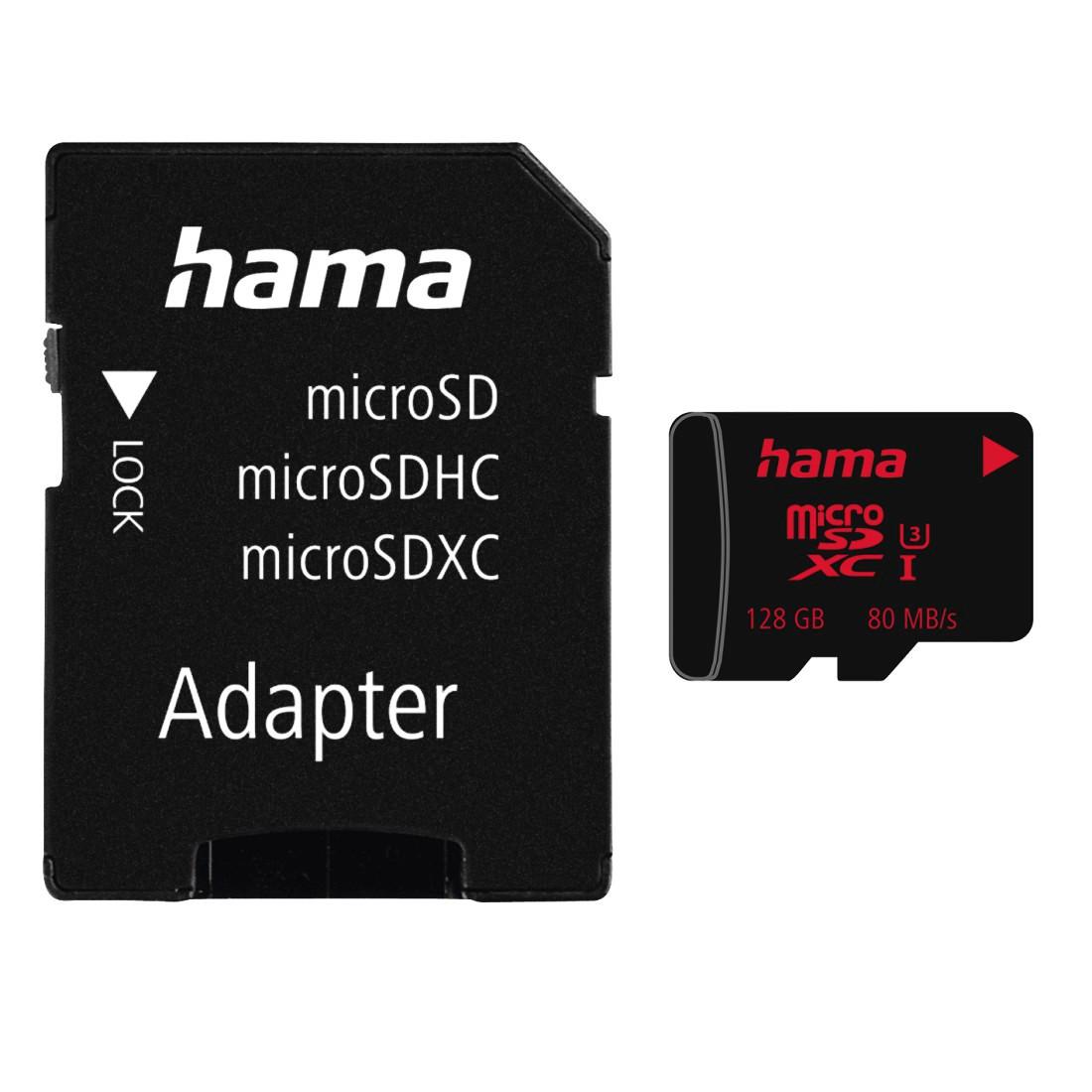 hama microSDXC 128GB UHS