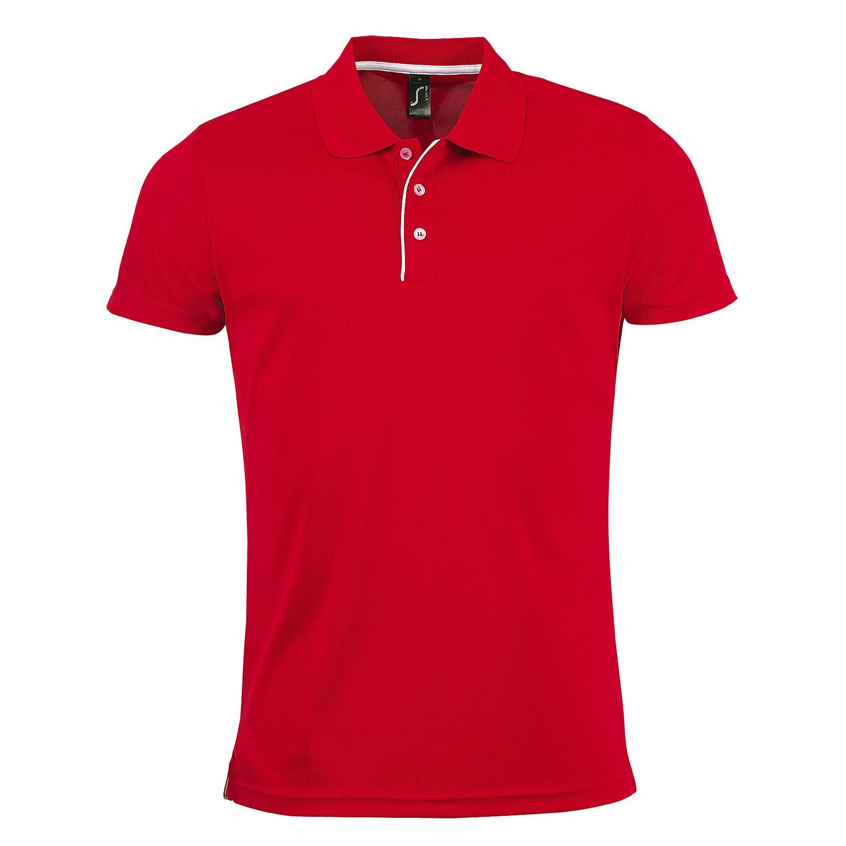 SOLS Performer Kurzarm Pique Polo Shirt