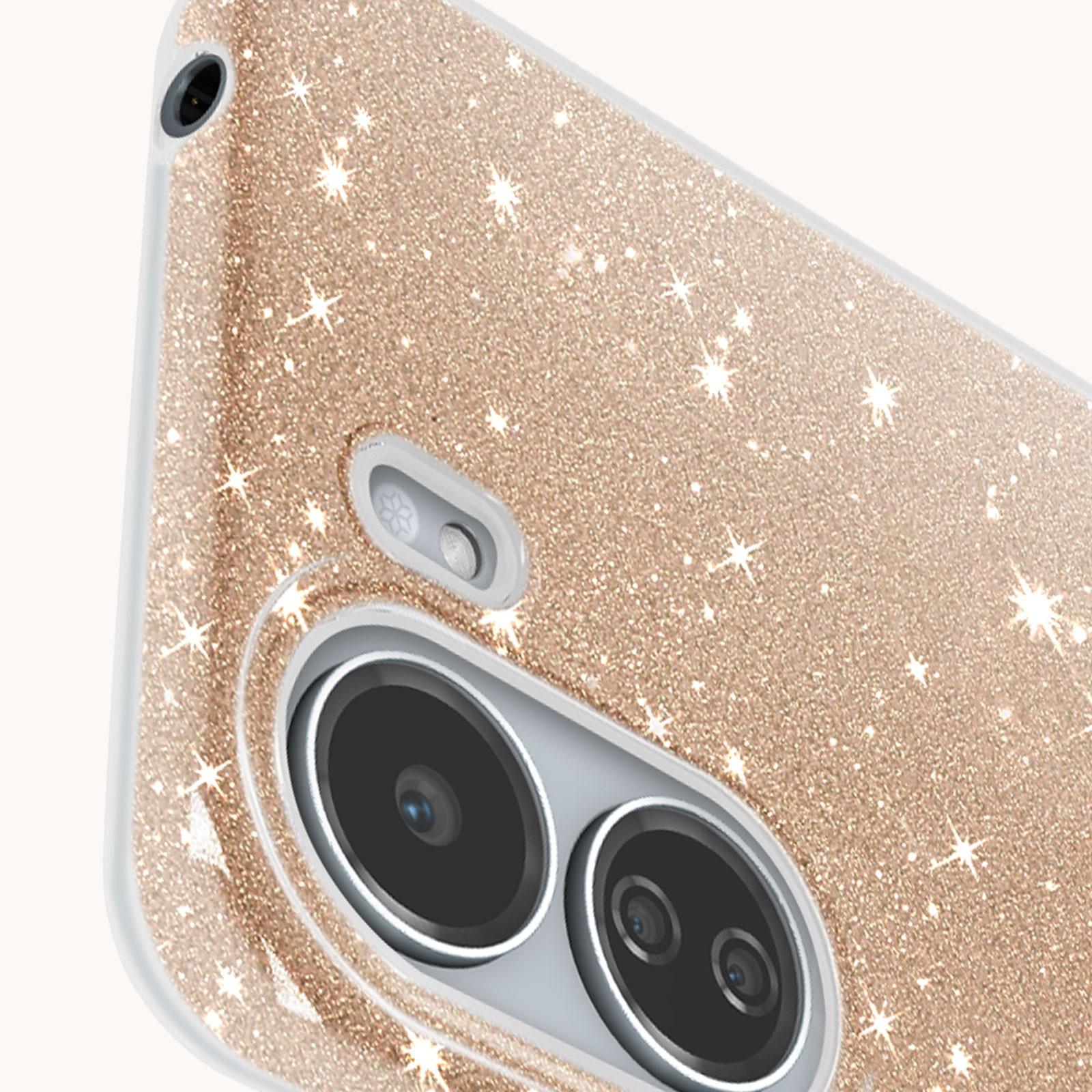 Avizar Glitter Hülle Xiaomi Redmi 13C Gold