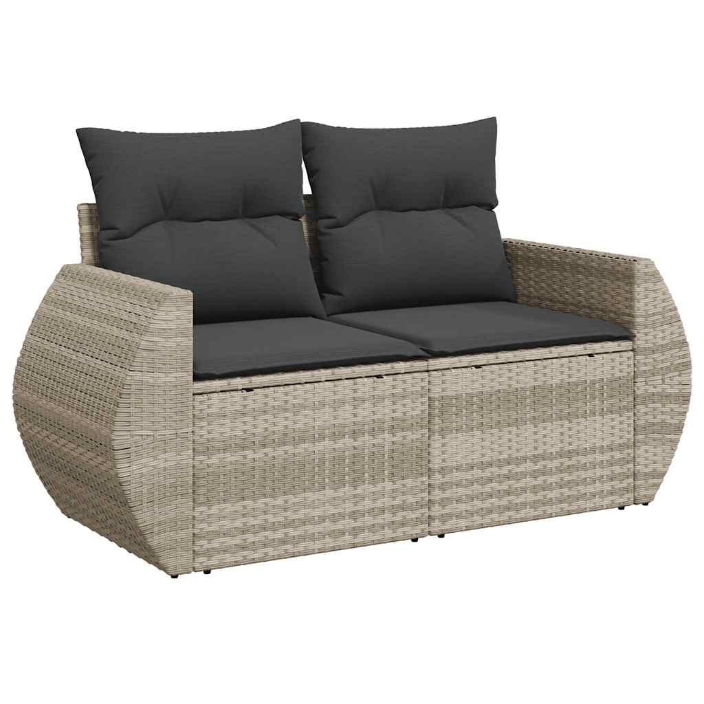 VidaXL Gartensofa set poly-rattan