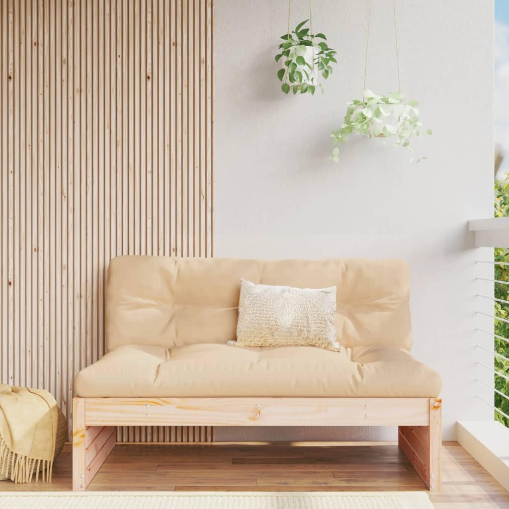 VidaXL Mittelsofa kiefernholz