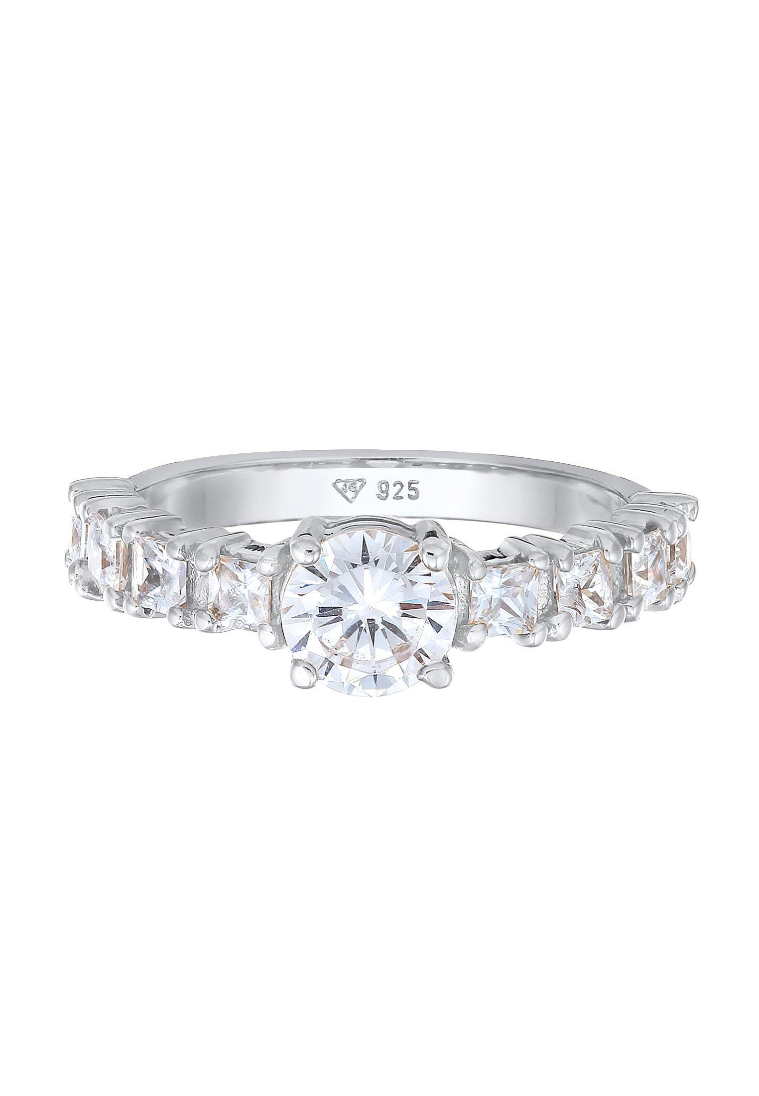 Elli Ring Elli Ring Zirkonia Verlobung Eternity 925 Silber