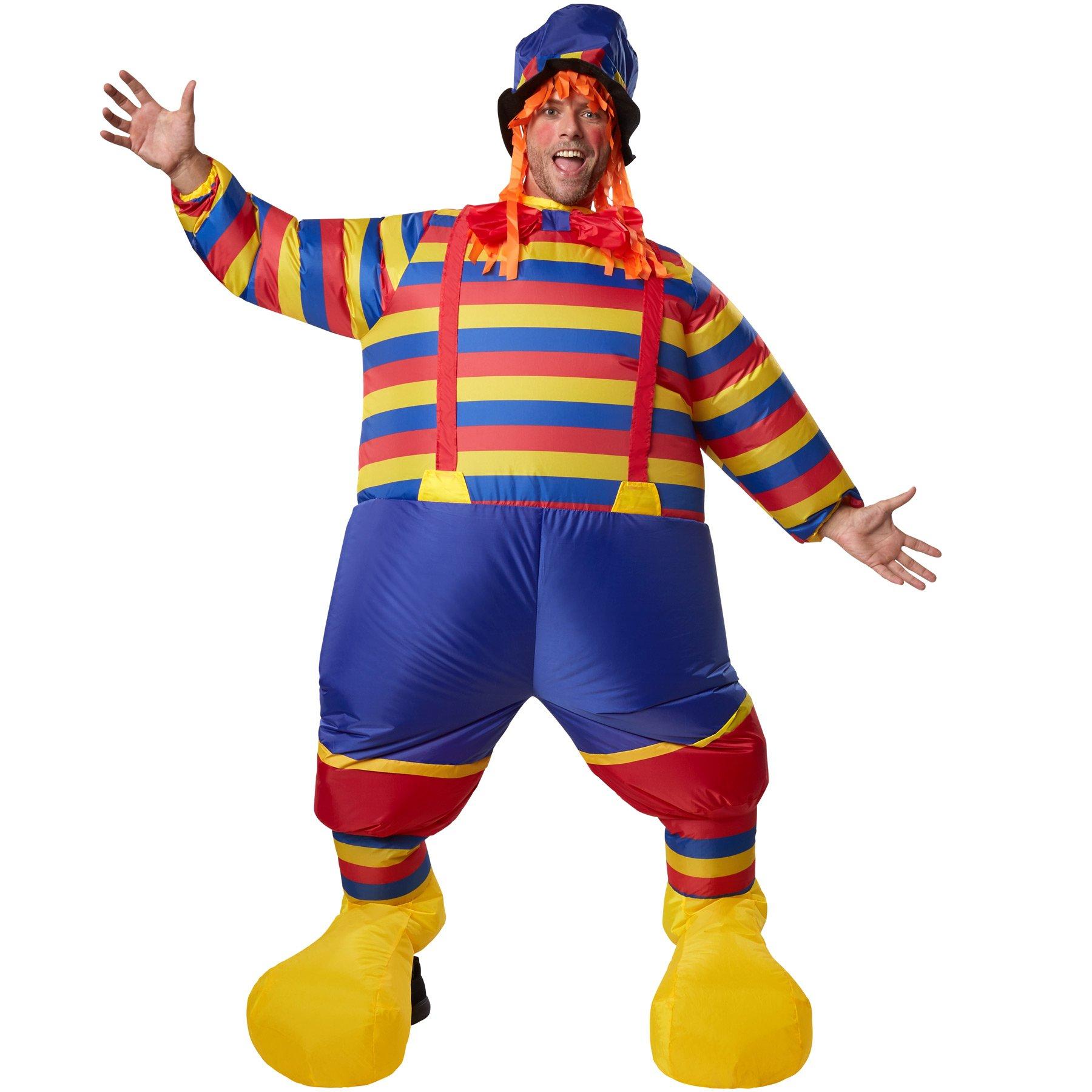 Tectake Aufblasbares Kostüm Clown