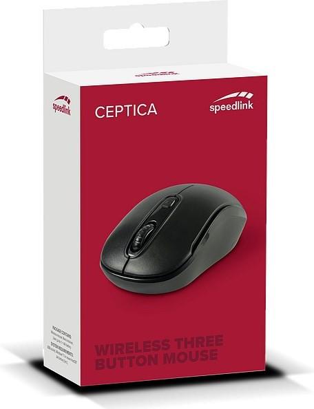SPEEDLINK SPEEDLINK Ceptica Wireless Mouse SL-630013-BKBK USB, black/black