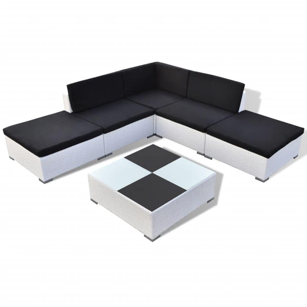 VidaXL Gartenmöbel set poly-rattan