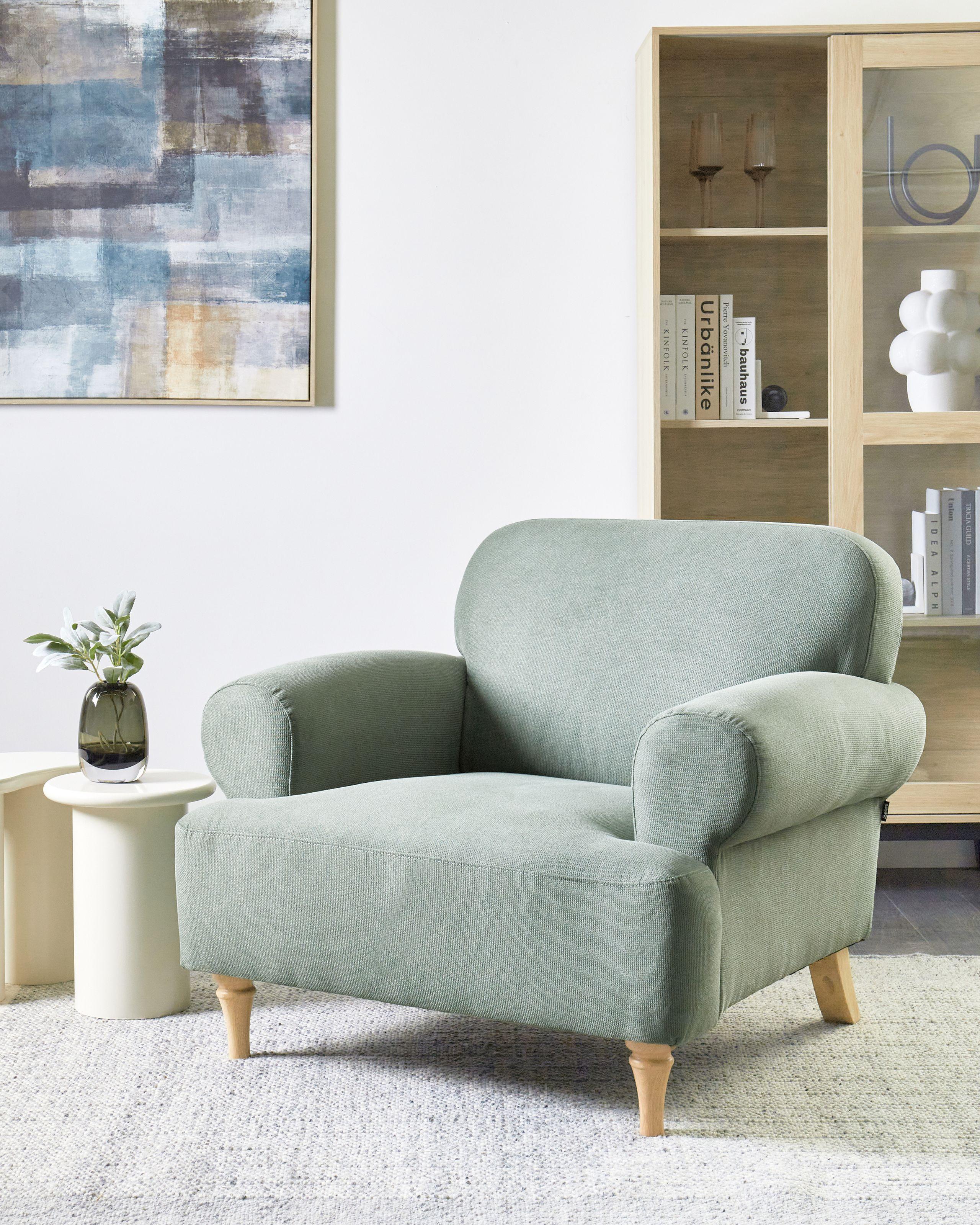 Beliani Sessel aus Polyester Minimalistisch KIBERG