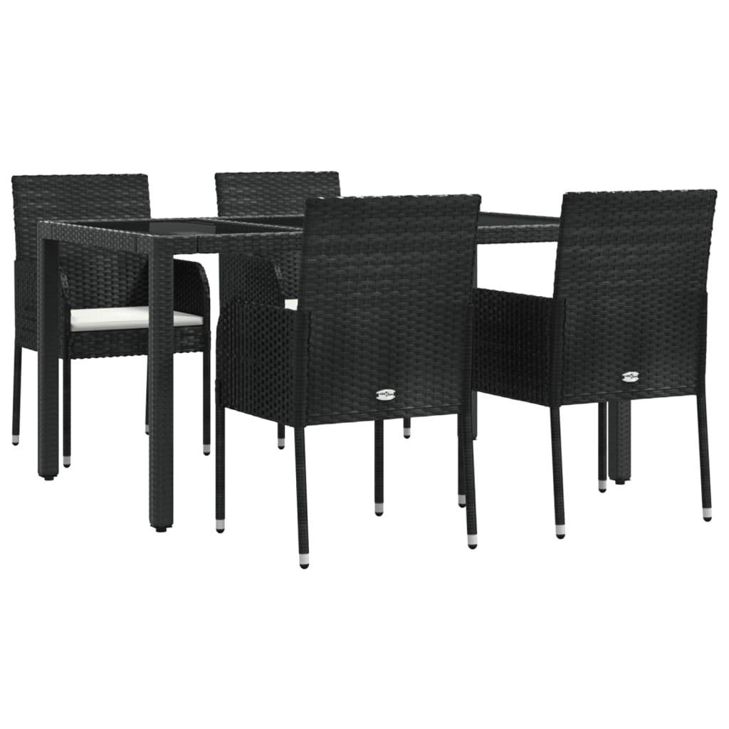 VidaXL Garten essgruppe poly-rattan